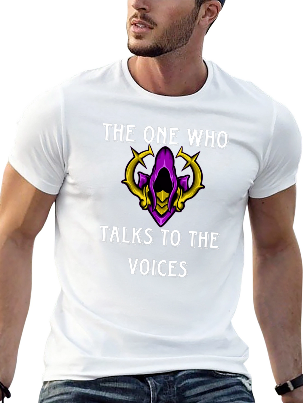 The One Who Talks to the Voices T-Shirt