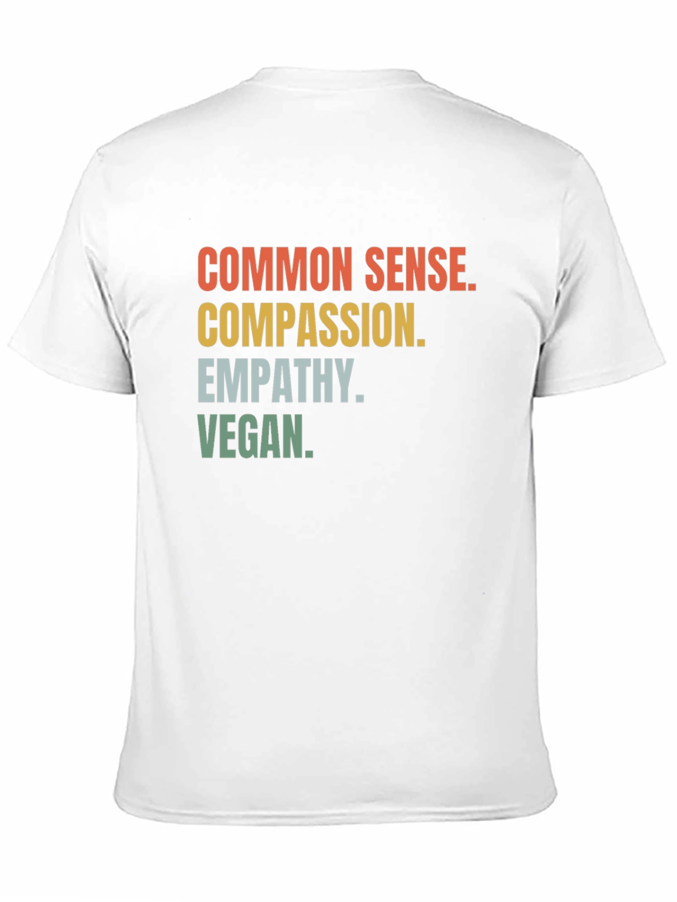 Common Sense Compassion Vegan Graphic Tee