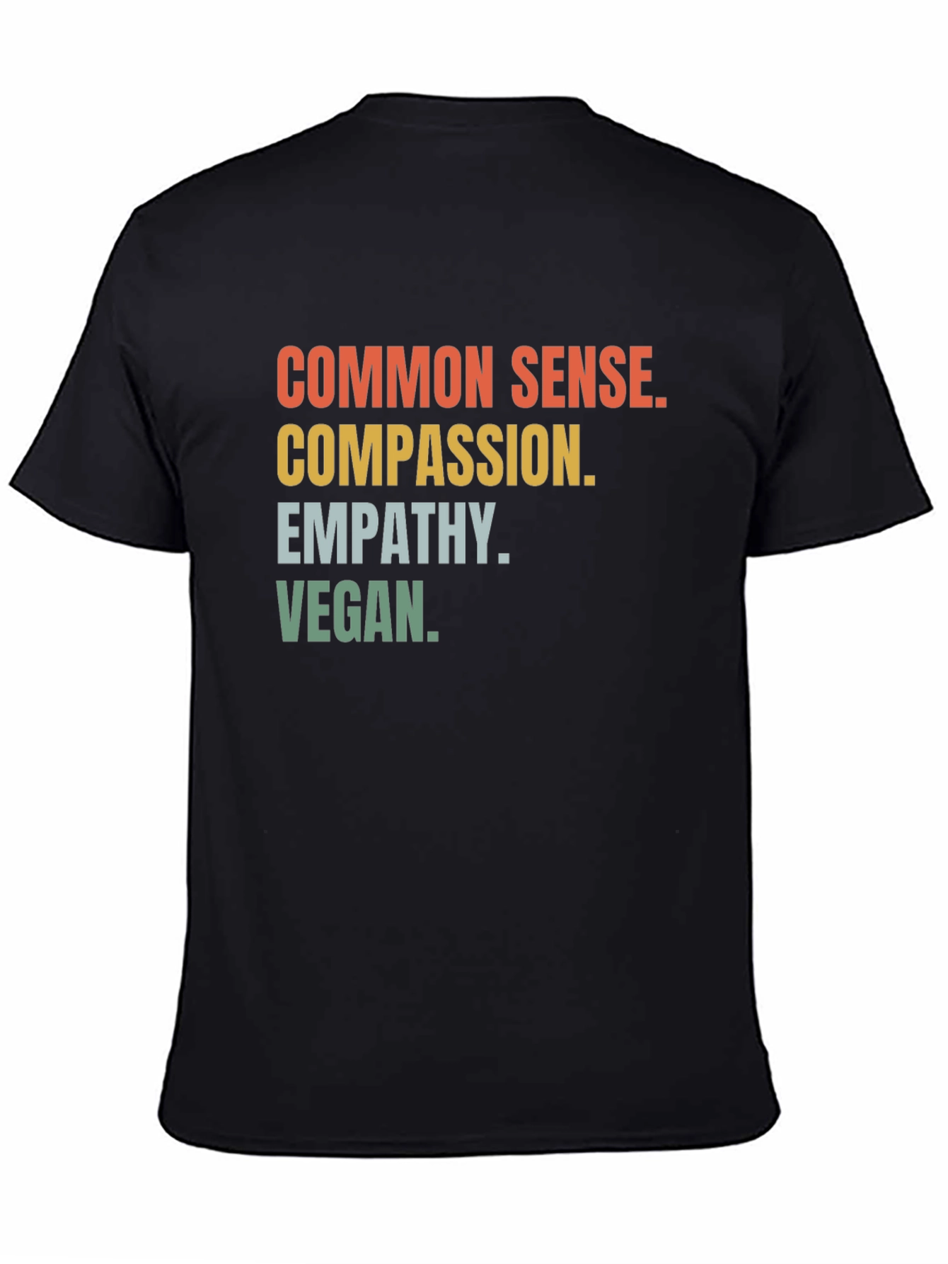 Common Sense Compassion Vegan Graphic Tee