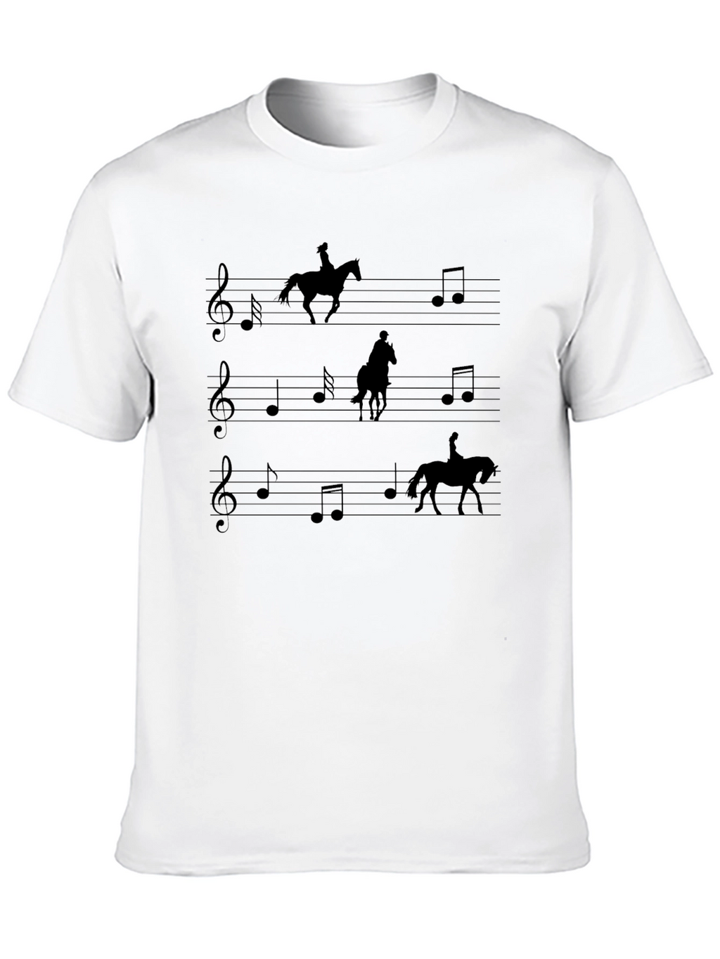 Musical Horse Rider T-Shirt