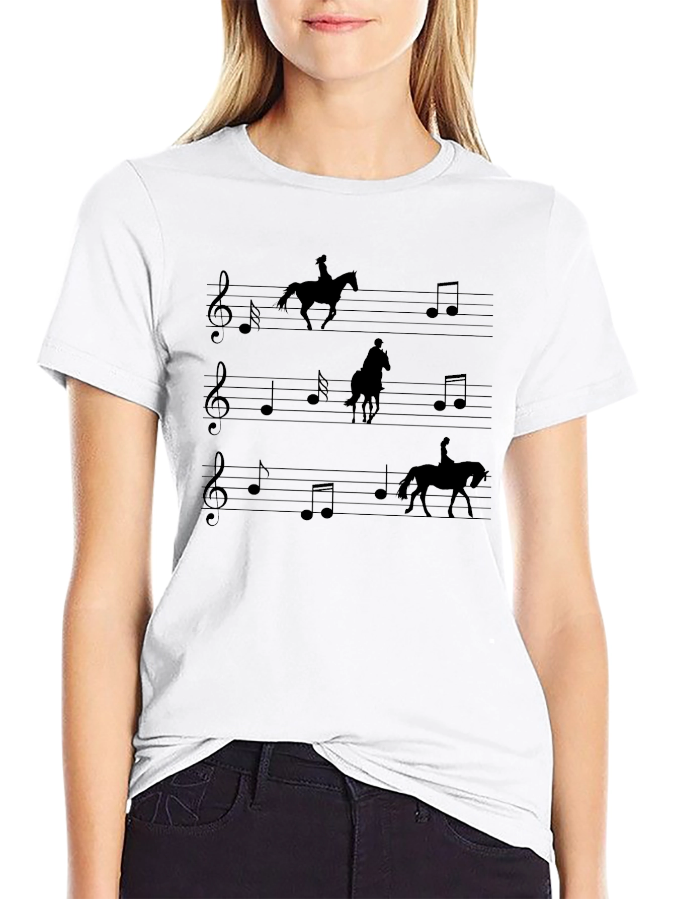 Musical Horse Rider T-Shirt