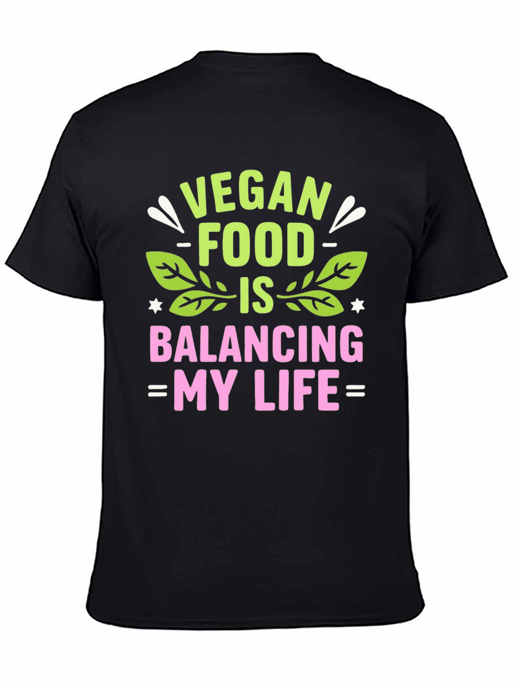 Vegan Food Balancing Life T-Shirt