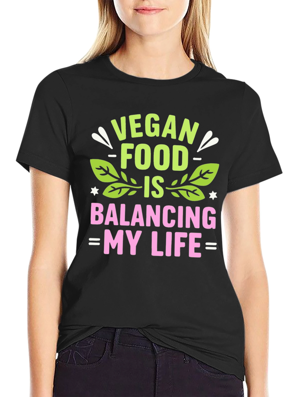 Vegan Food Balancing Life T-Shirt