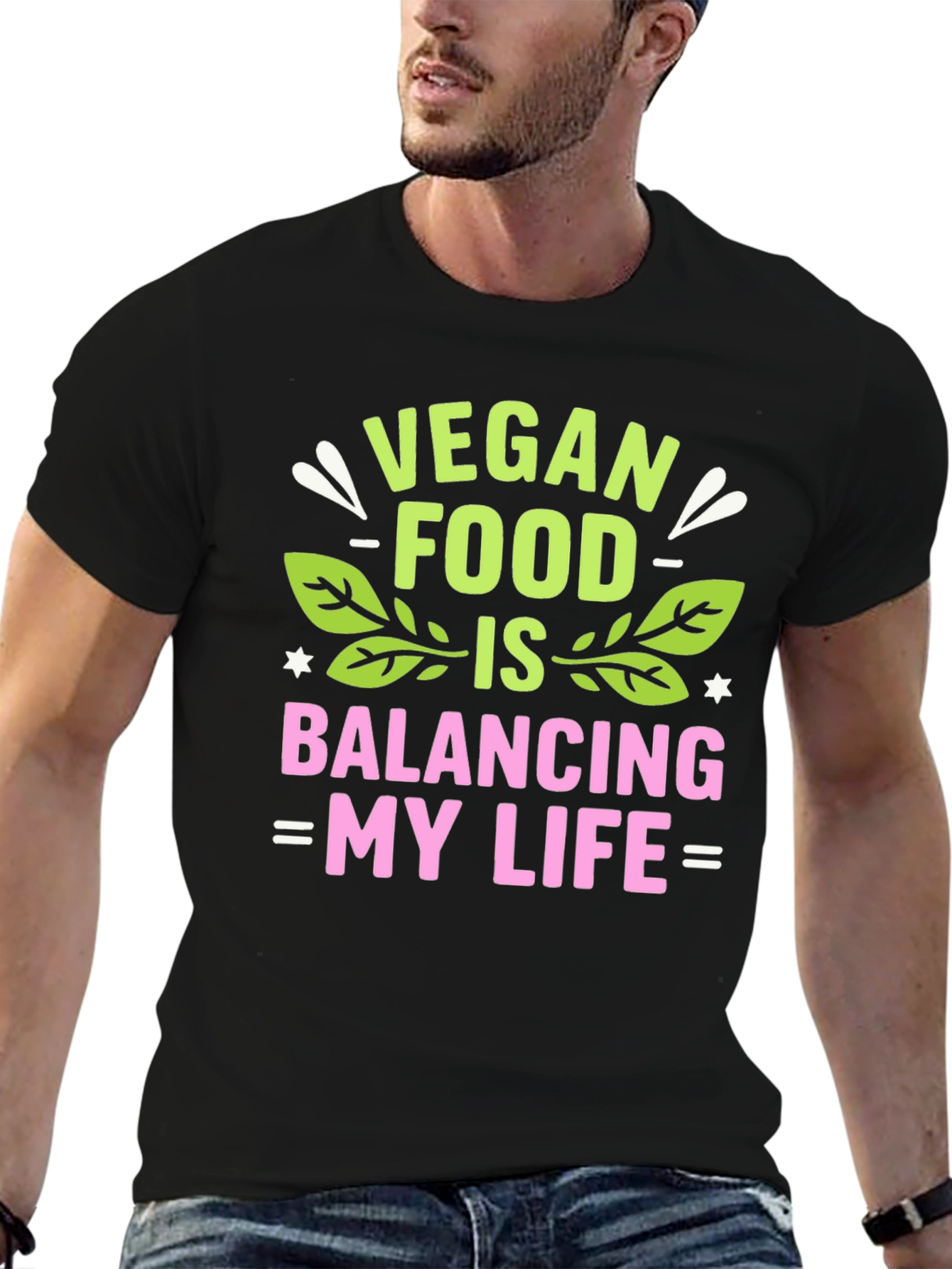 Vegan Food Balancing Life T-Shirt