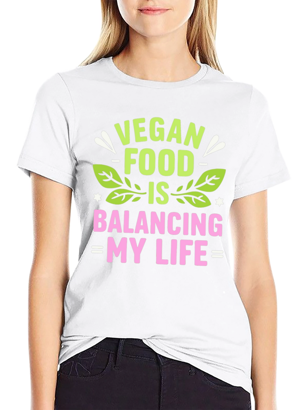 Vegan Food Balancing Life T-Shirt