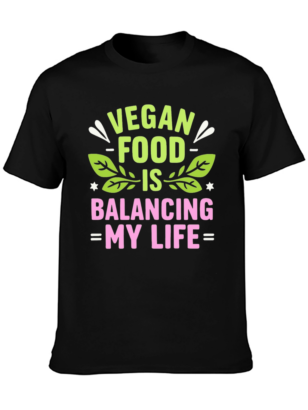 Vegan Food Balancing Life T-Shirt
