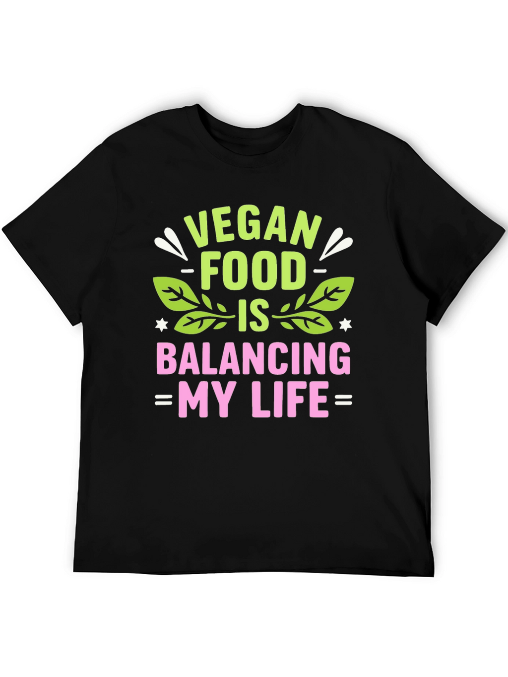 Vegan Food Balancing Life T-Shirt