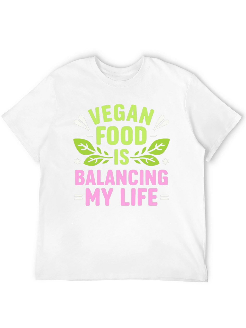 Vegan Food Balancing Life T-Shirt