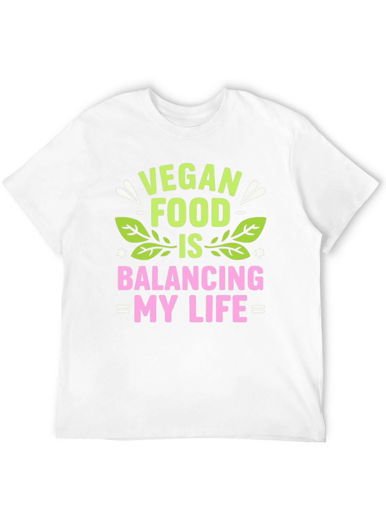 Vegan Food Balancing Life T-Shirt
