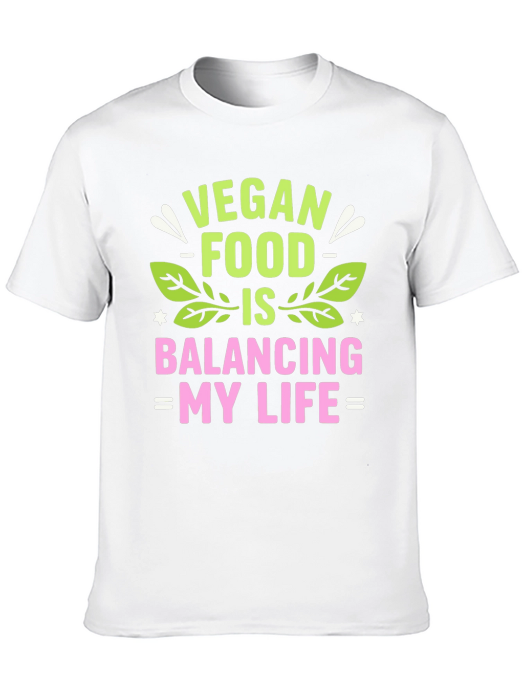 Vegan Food Balancing Life T-Shirt