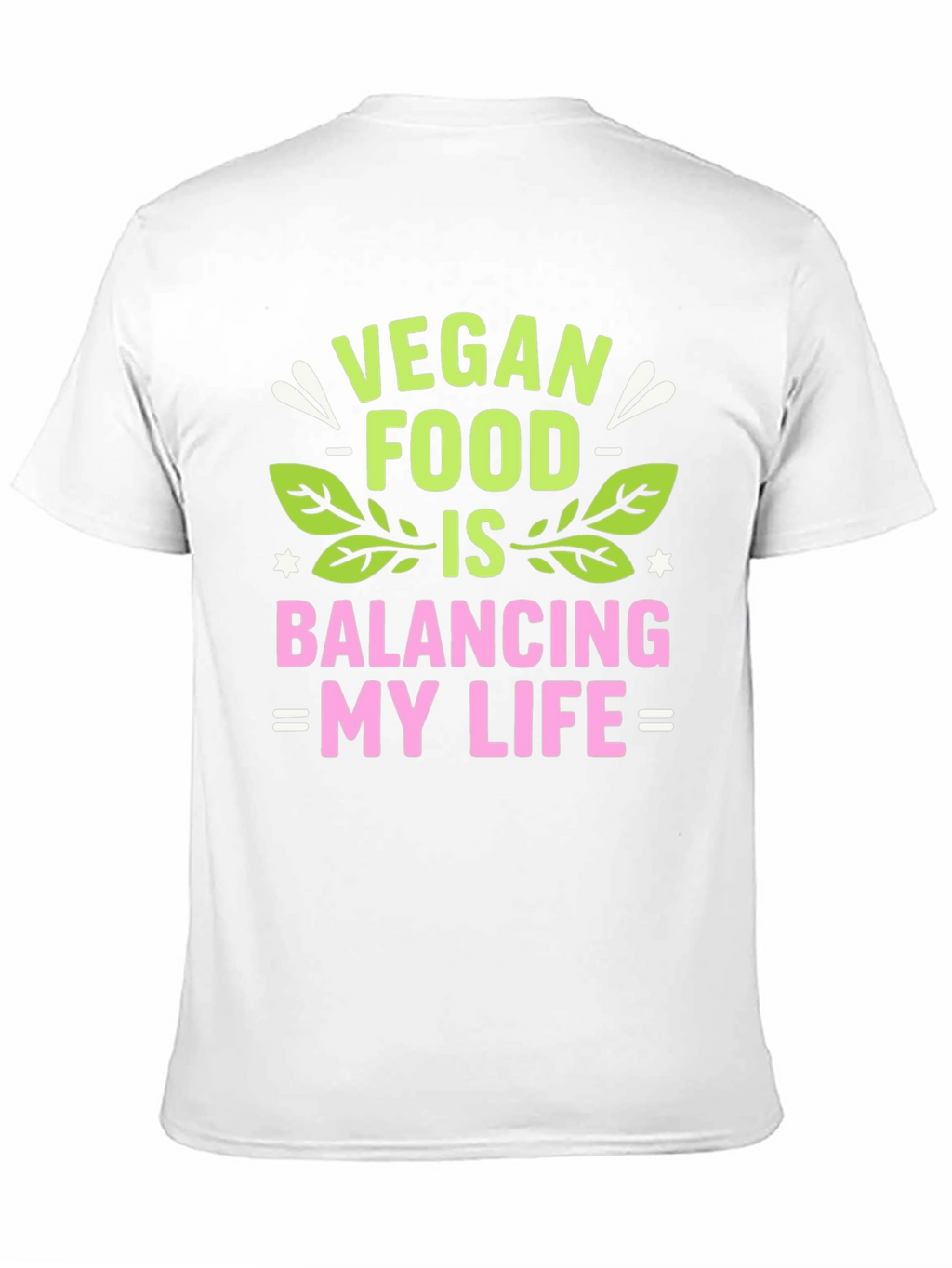 Vegan Food Balancing Life T-Shirt