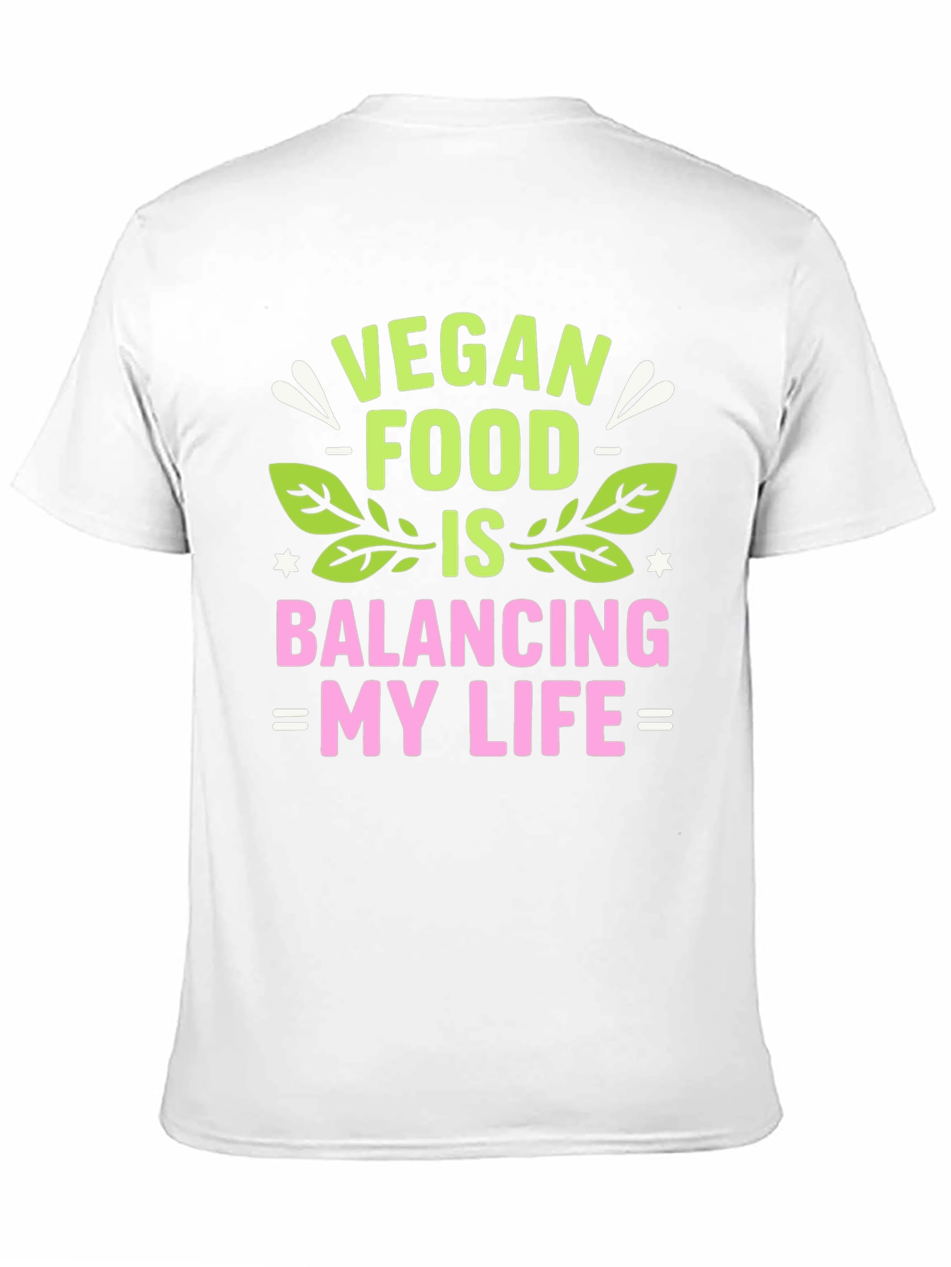 Vegan Food Balancing Life T-Shirt
