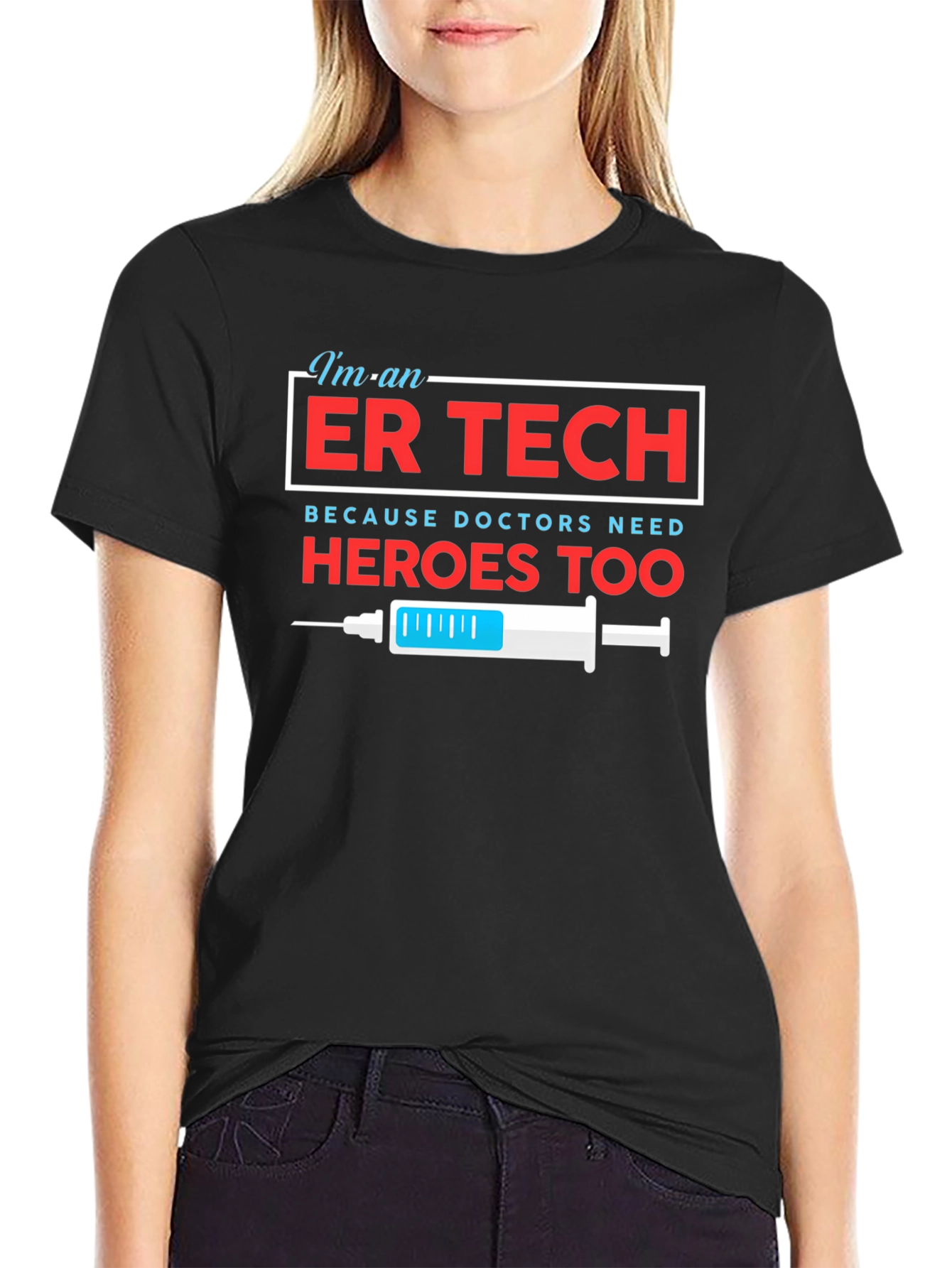 ER Tech Hero T-Shirt - Medical Support Staff Appreciation