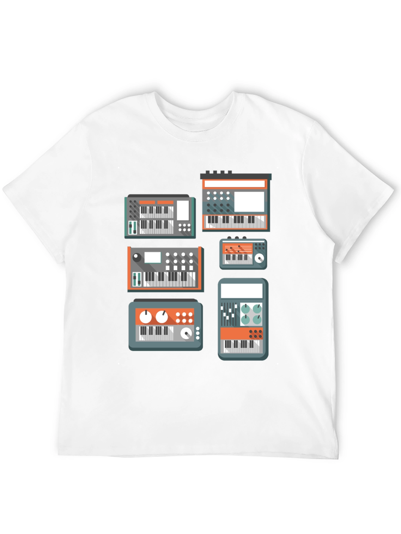 Synth Lover T-Shirt - Black Music Tee