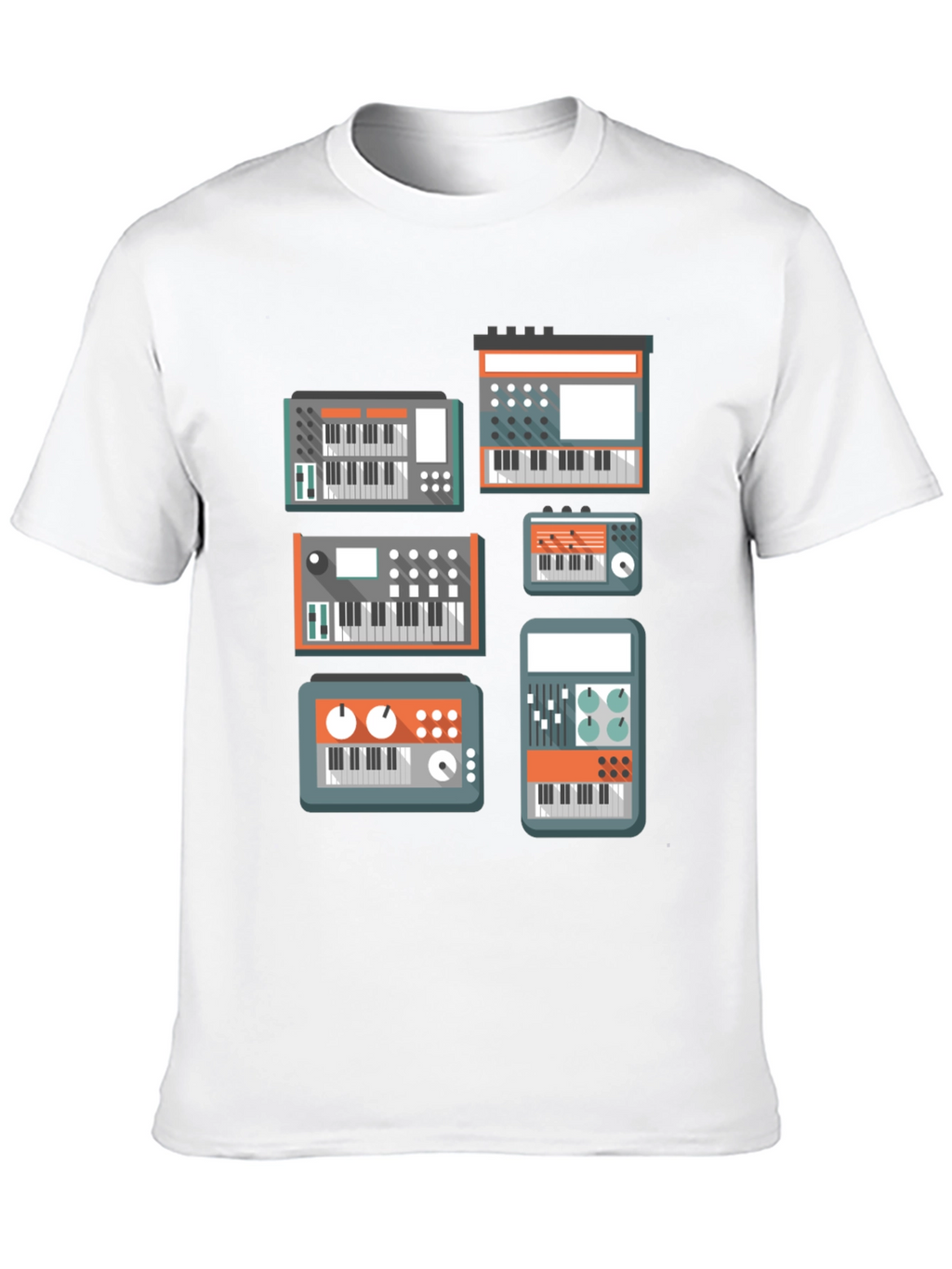 Synth Lover T-Shirt - Black Music Tee