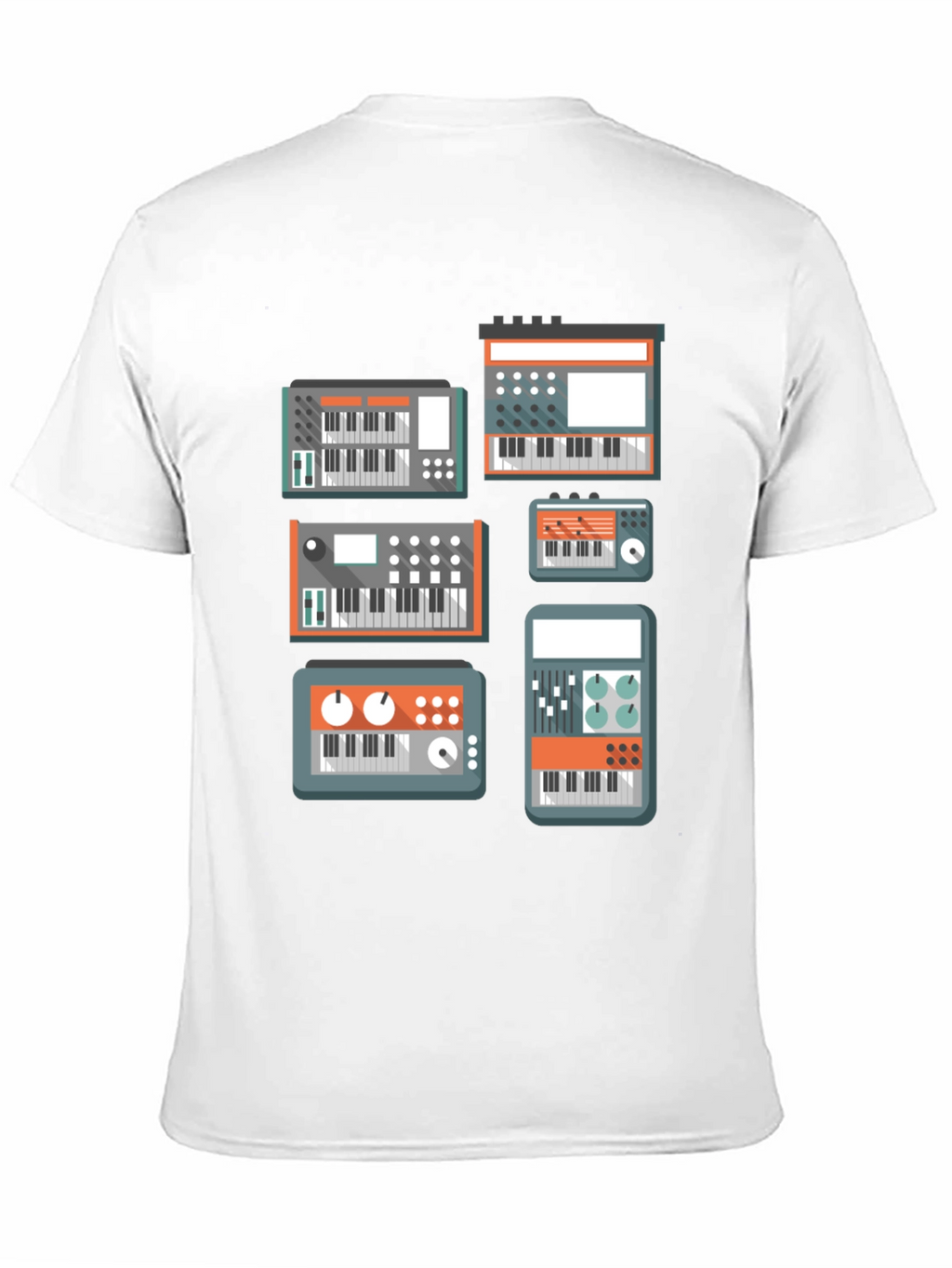 Synth Lover T-Shirt - Black Music Tee