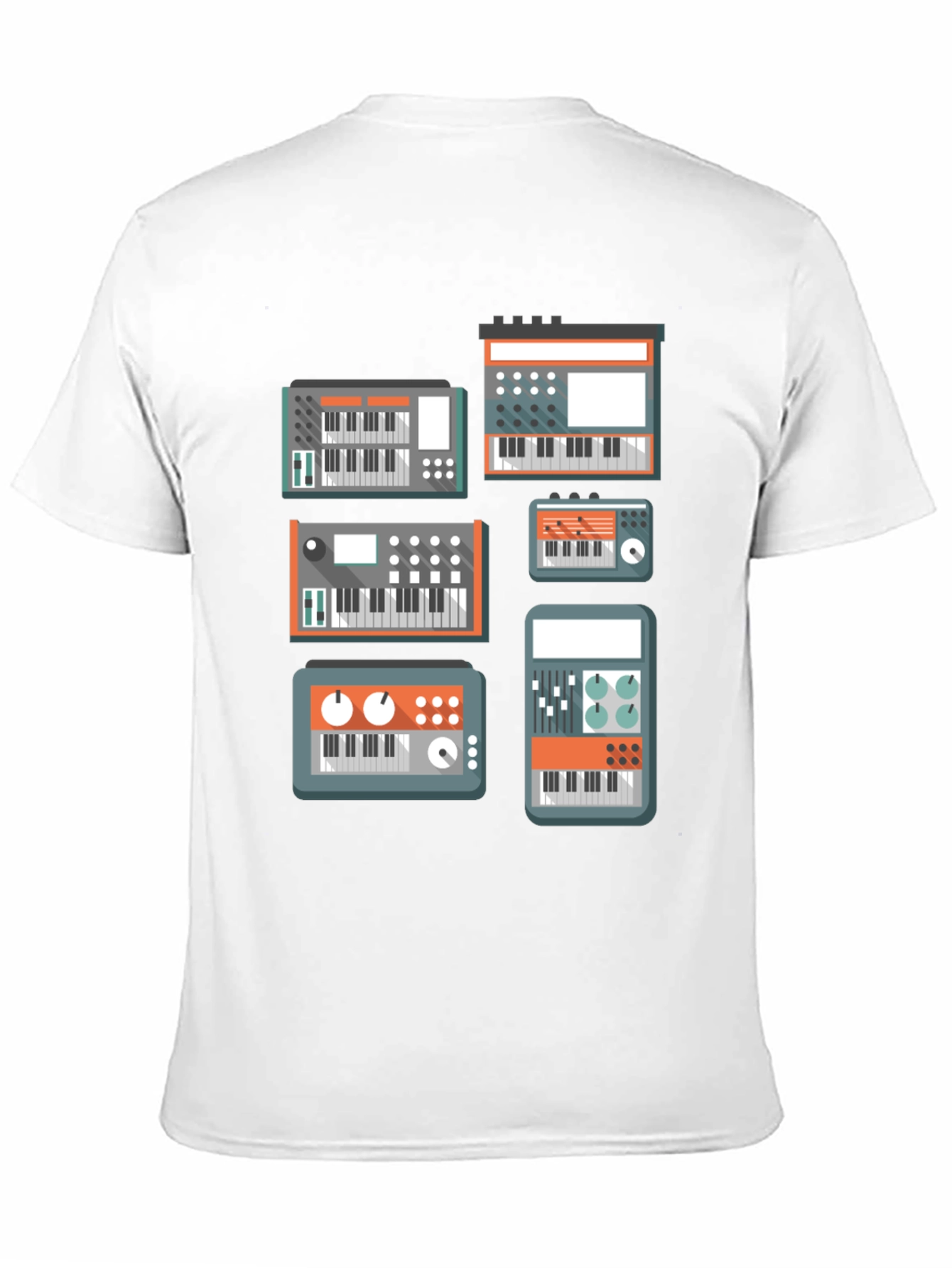Synth Lover T-Shirt - Black Music Tee