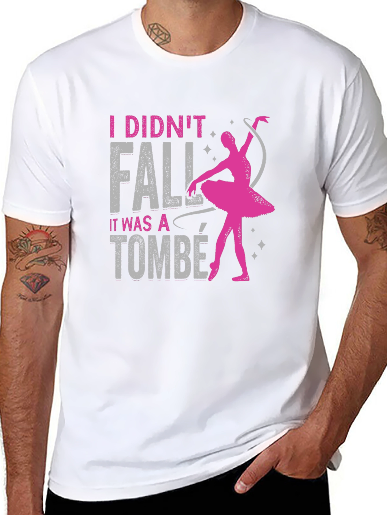 Ballet Tombé T-Shirt - Dance Humor Tee