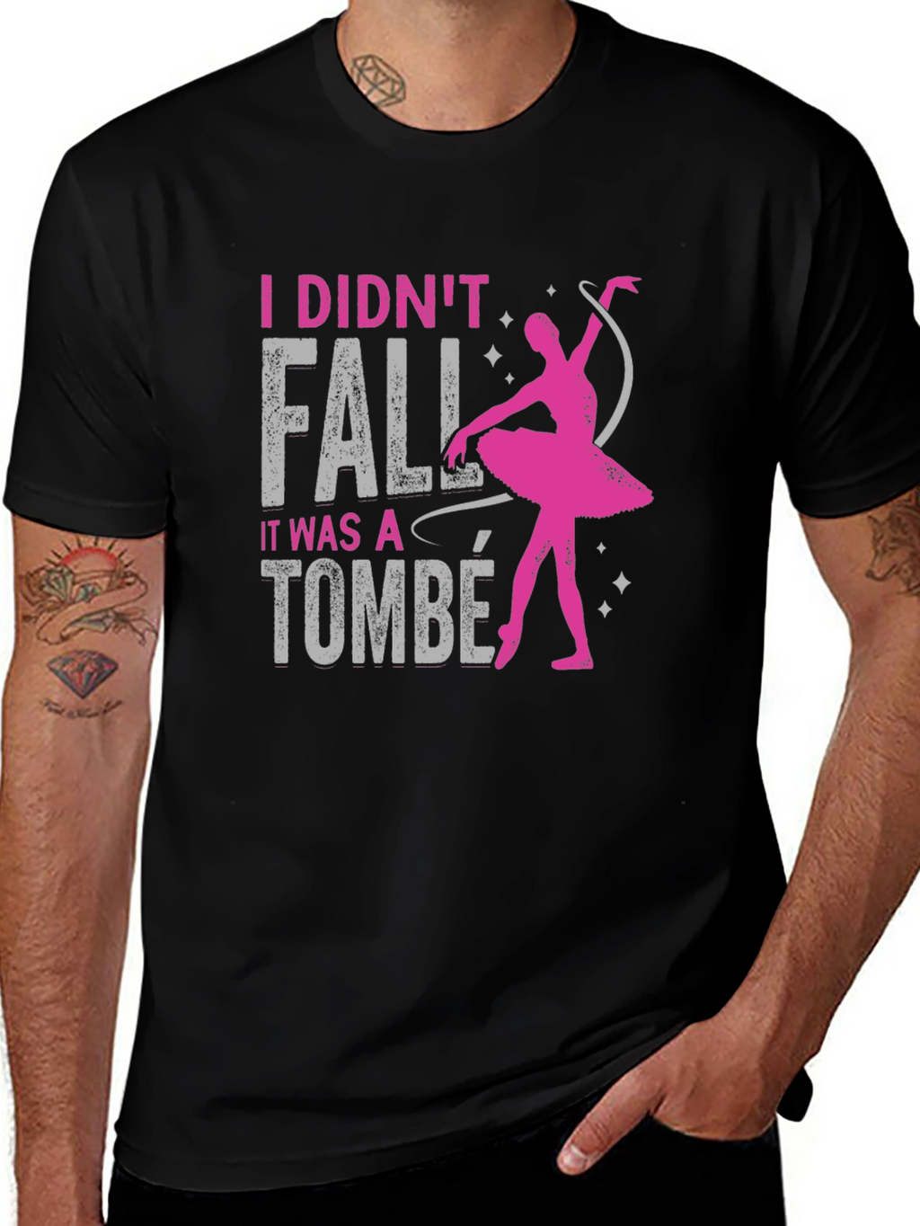 Ballet Tombé T-Shirt - Dance Humor Tee