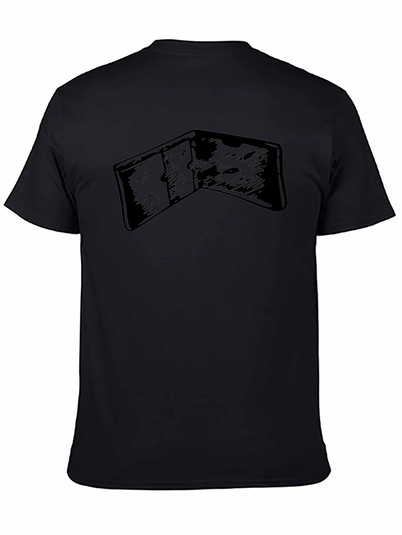 Wallet Graphic Tee - Stylish Casual Wear
