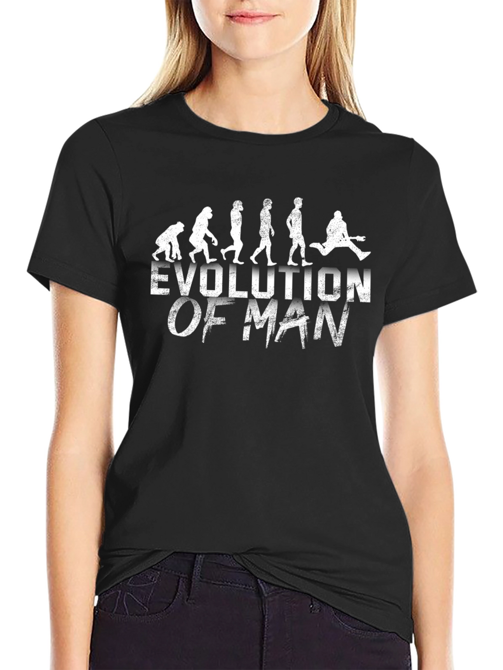 Evolution of Man Guitarist Graphic Tee