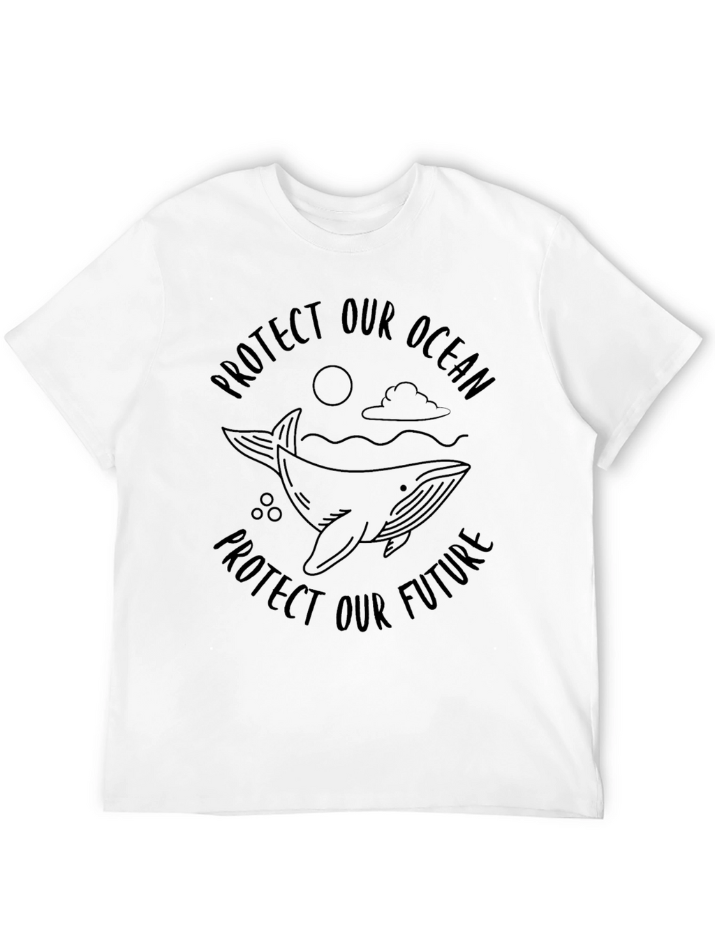 Protect Our Ocean Whale Graphic Tee