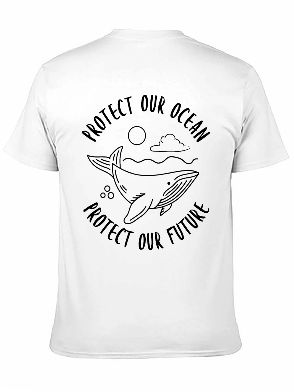 Protect Our Ocean Whale Graphic Tee