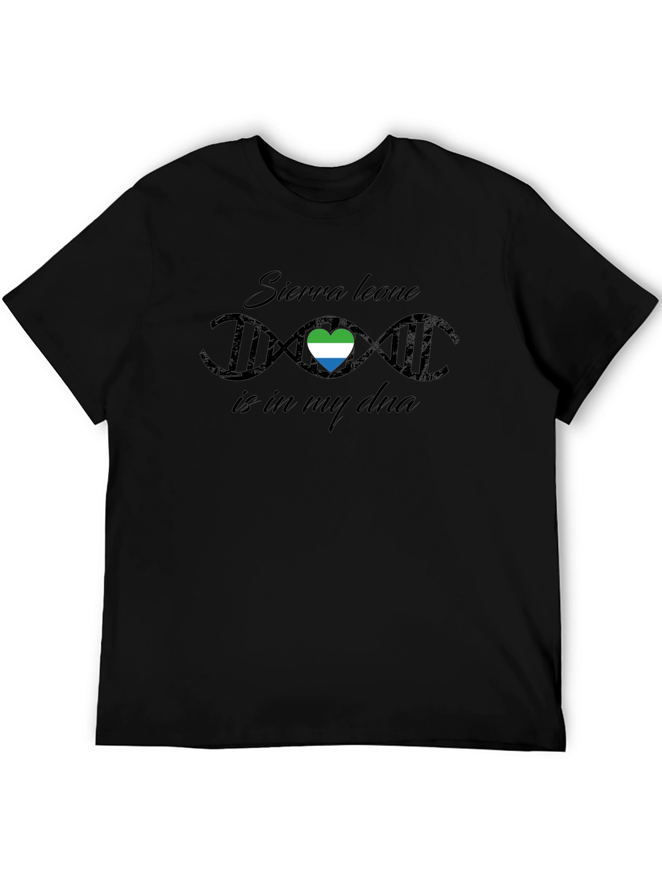 Sierra Leone DNA Heart T-Shirt