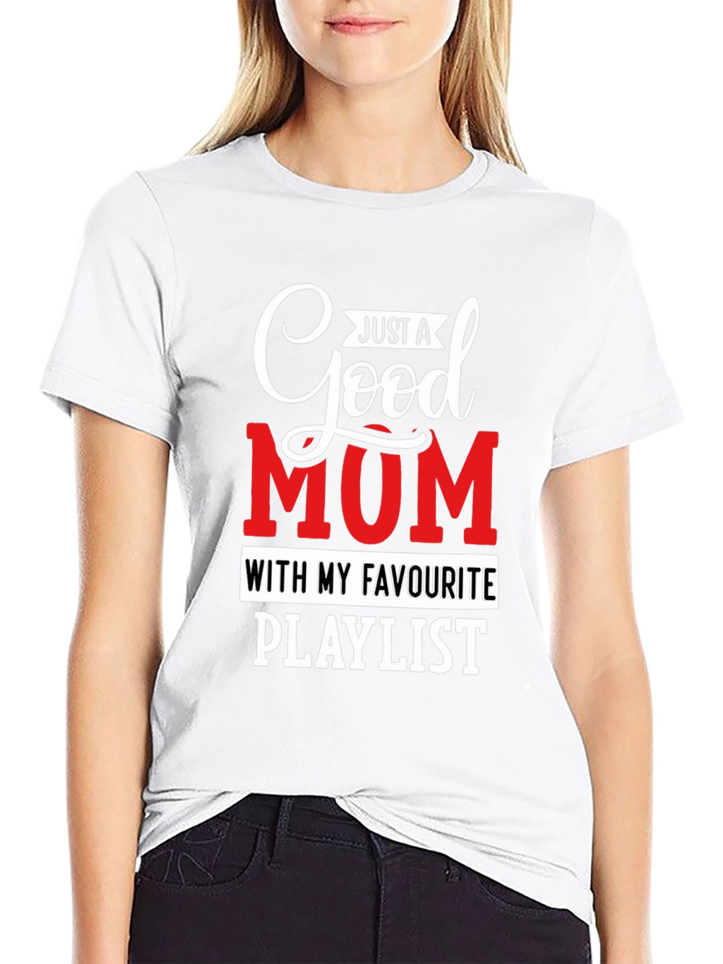 Good Mum Playlist T-Shirt