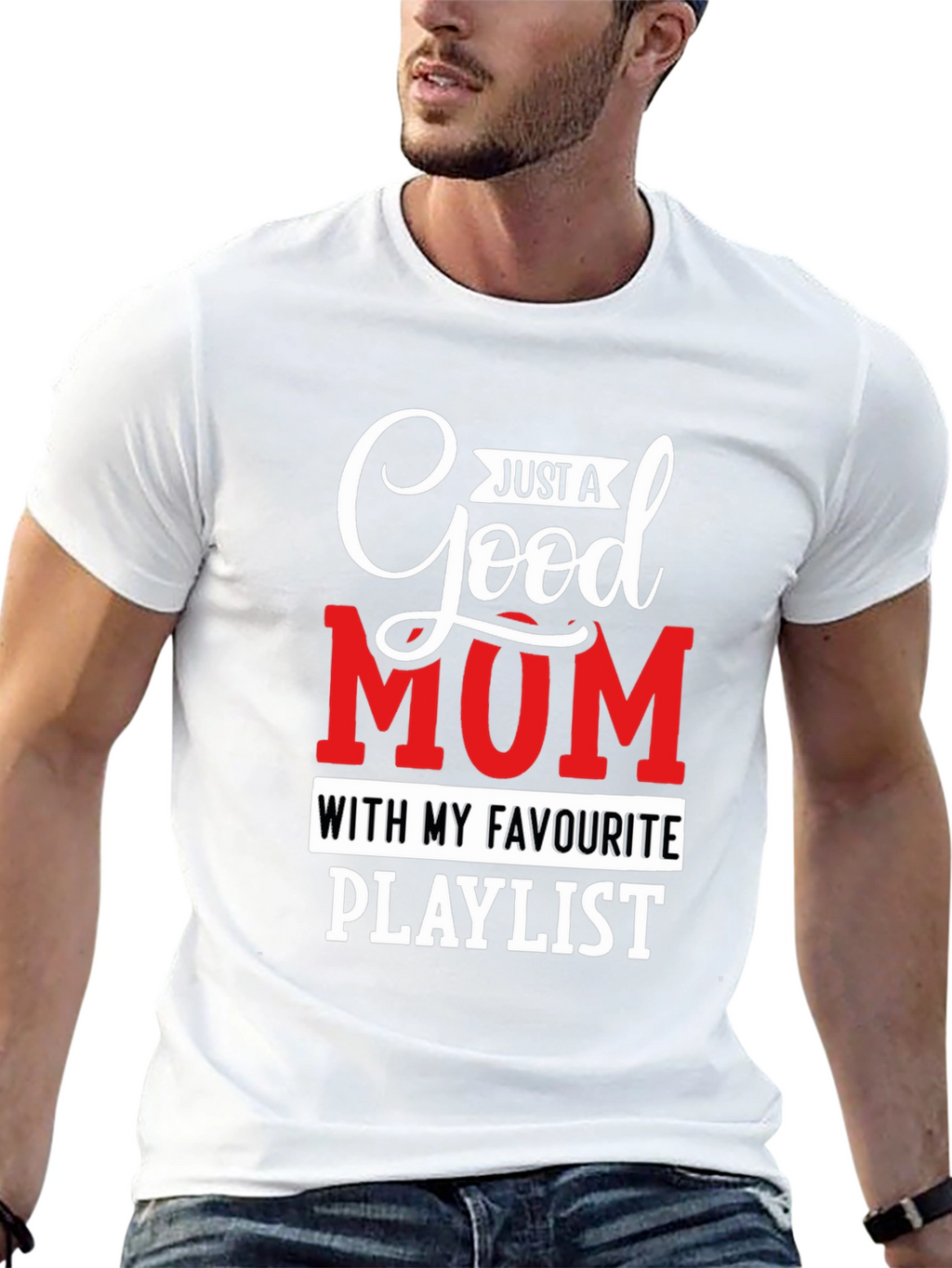 Good Mum Playlist T-Shirt