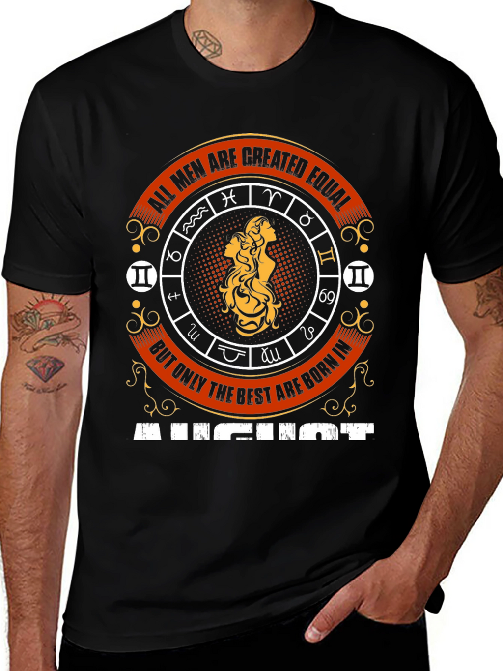 August Born Zodiac Sign T-Shirt