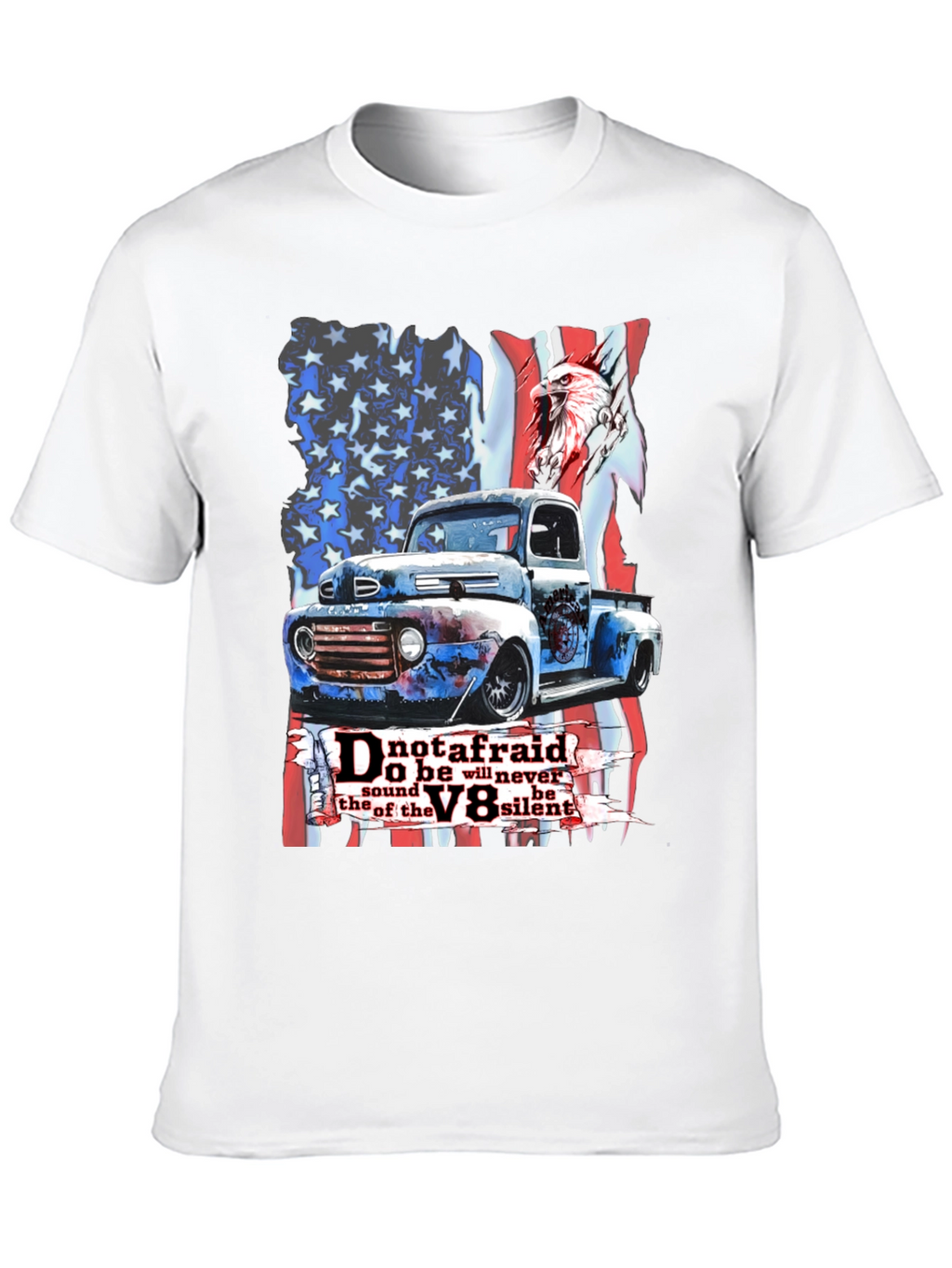 American Pride Truck T-Shirt - V8 Sound