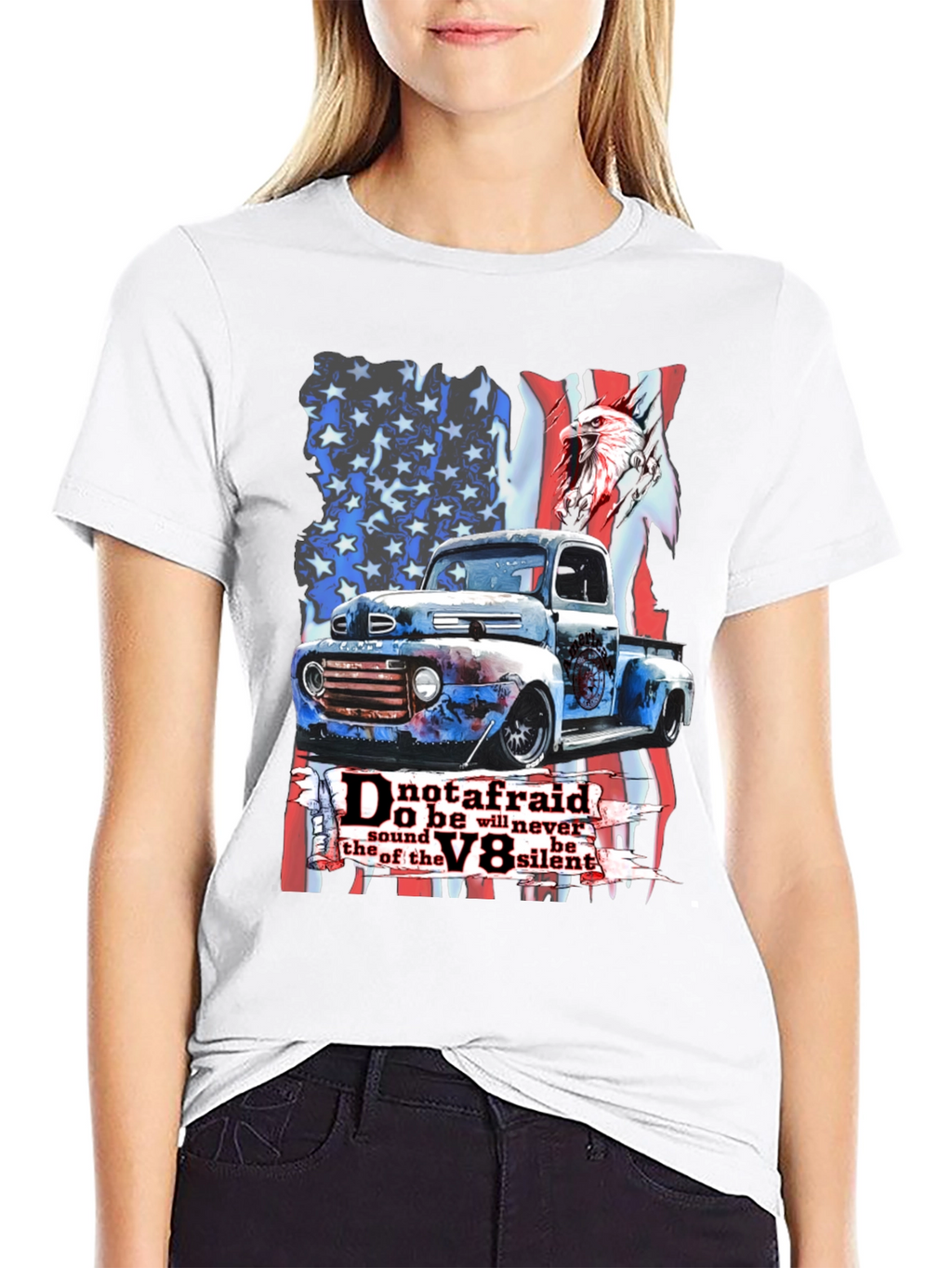 American Pride Truck T-Shirt - V8 Sound