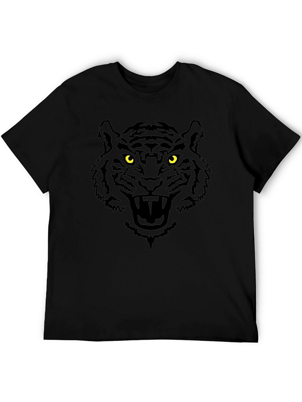 Black Tiger Graphic T-Shirt - Roar with Style