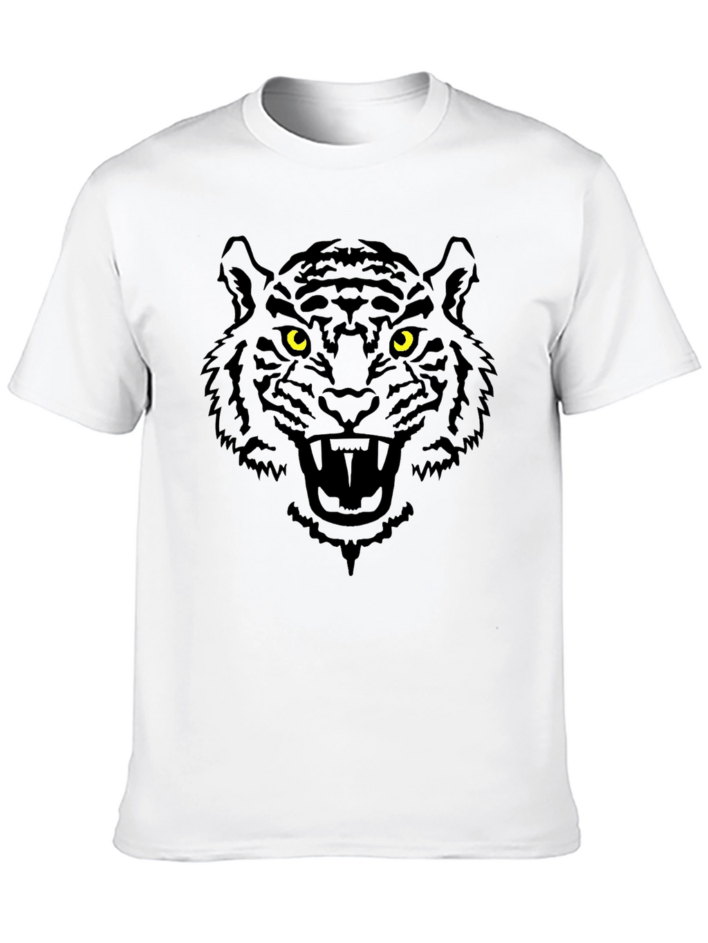 Black Tiger Graphic T-Shirt - Roar with Style
