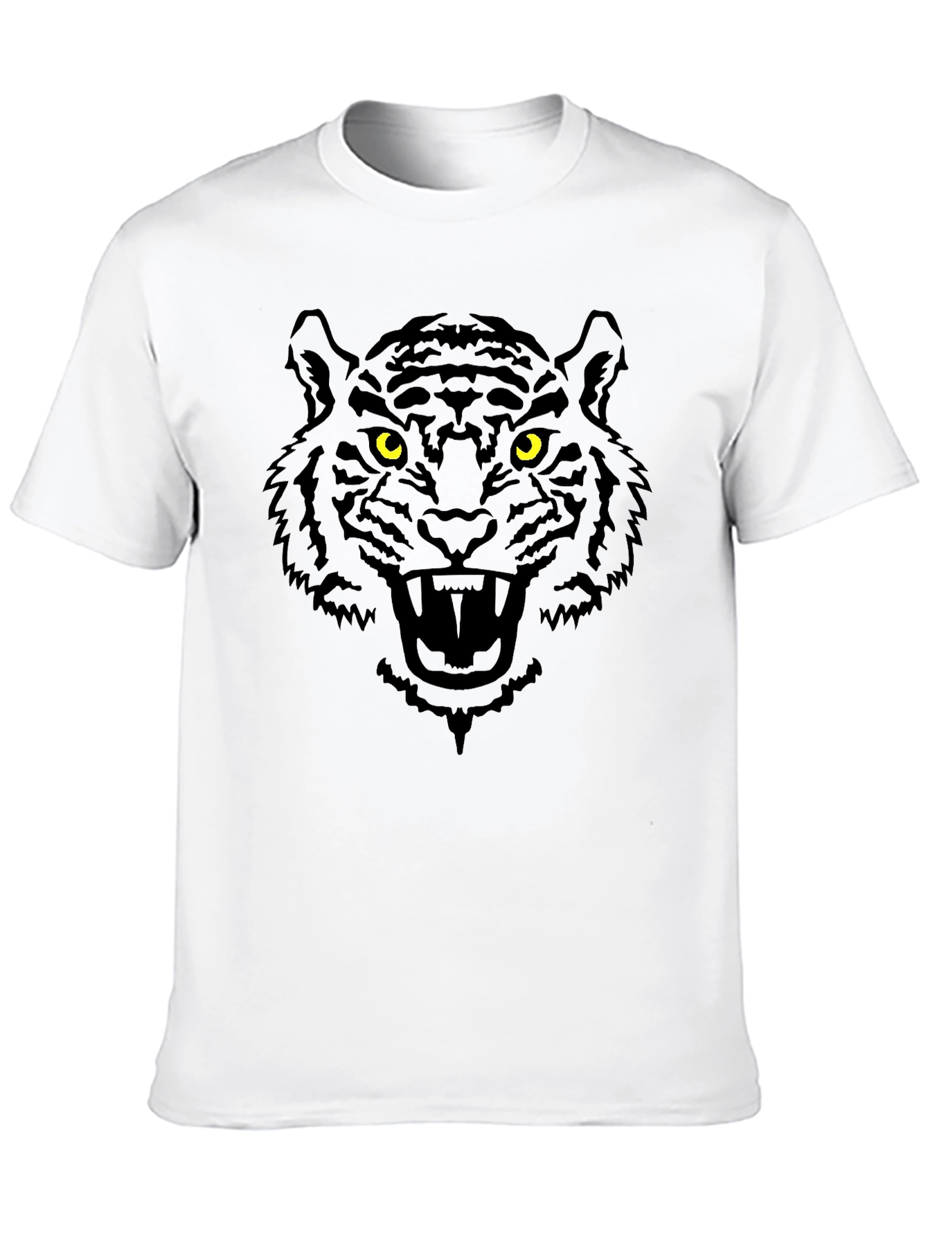 Black Tiger Graphic T-Shirt - Roar with Style