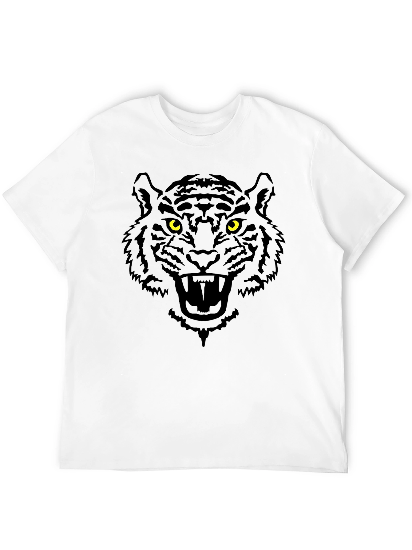 Black Tiger Graphic T-Shirt - Roar with Style