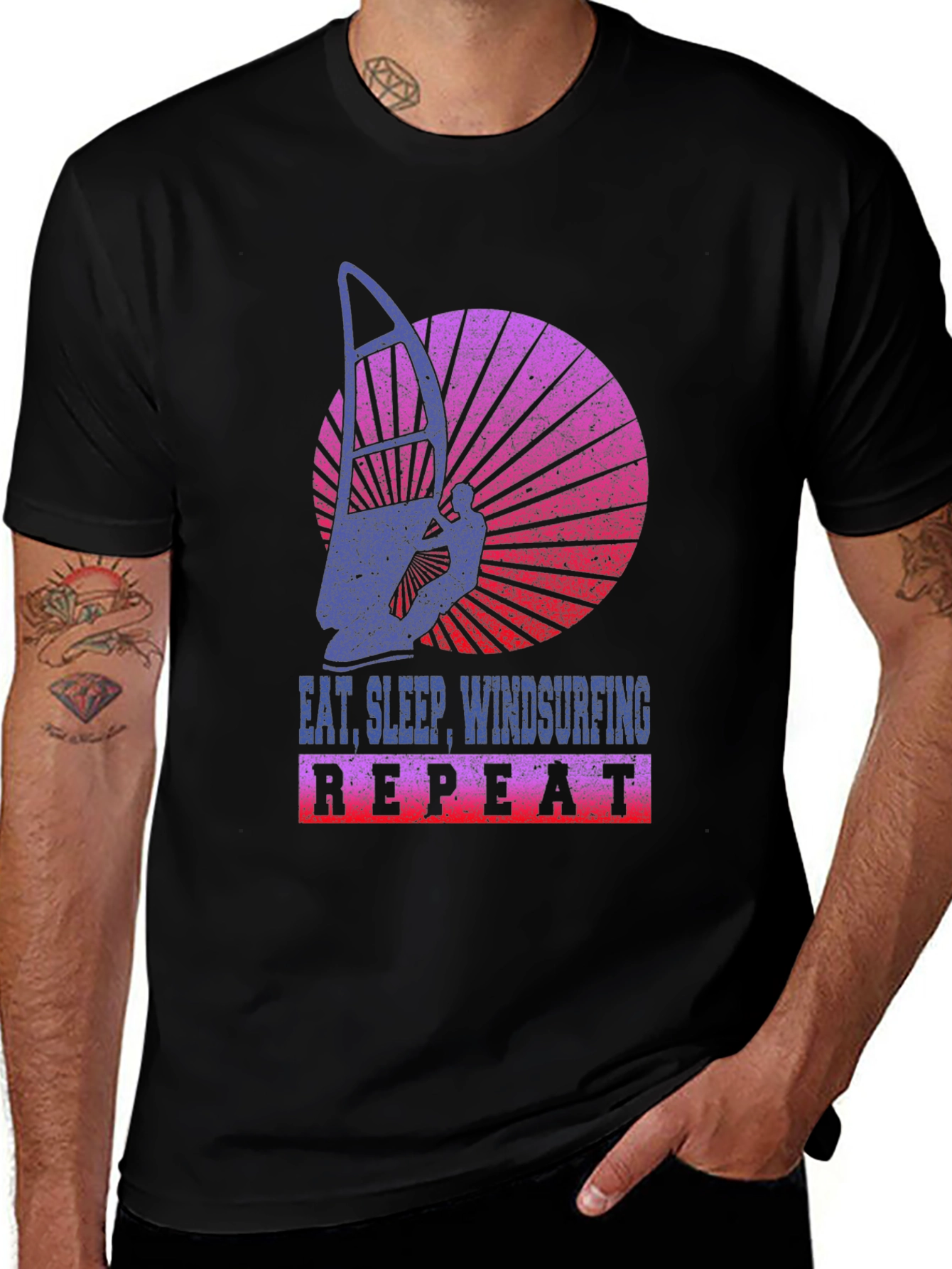 Eat Sleep Windsurfing T-Shirt
