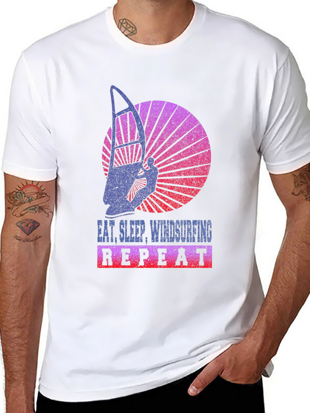 Eat Sleep Windsurfing T-Shirt