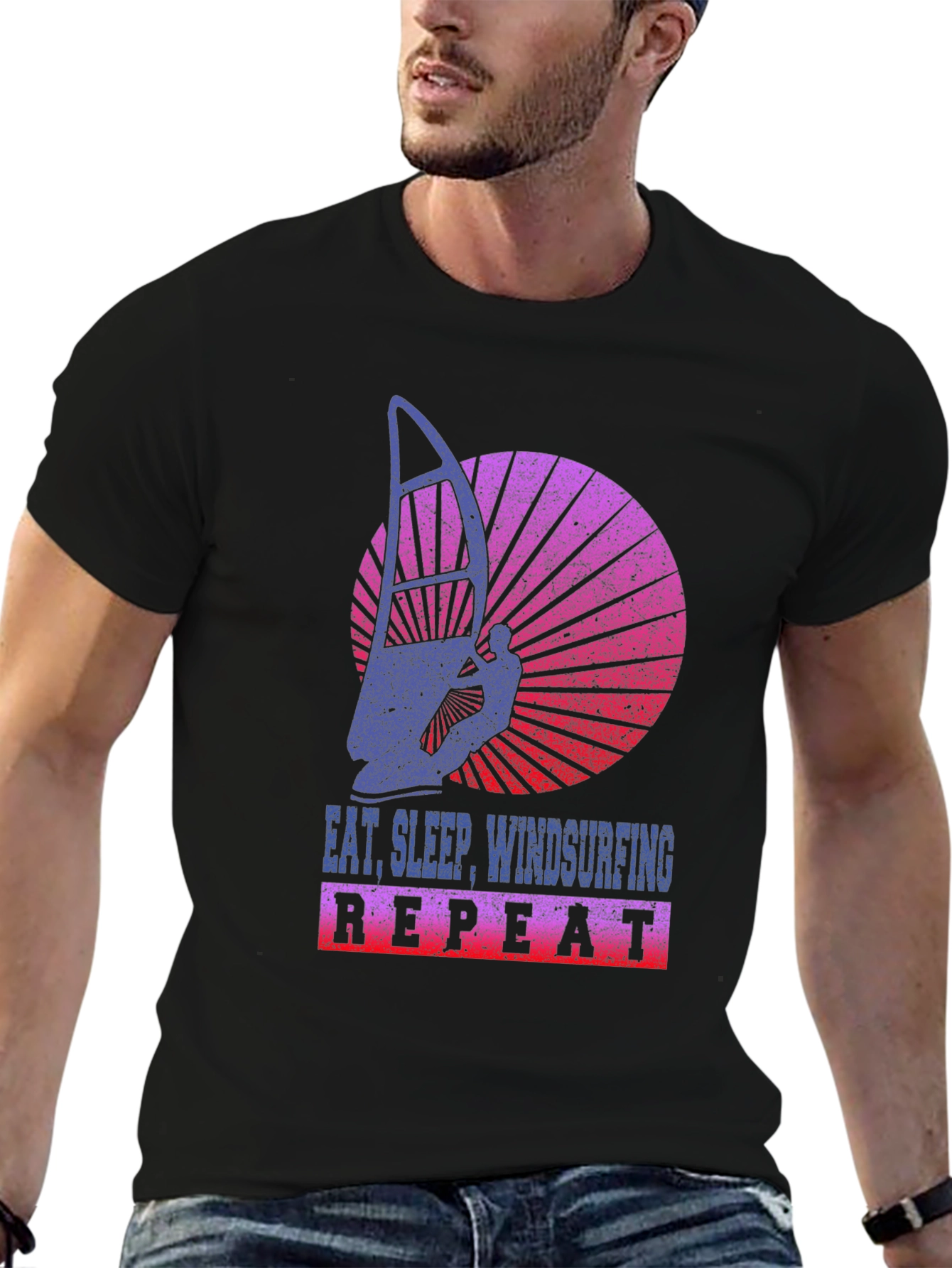 Eat Sleep Windsurfing T-Shirt