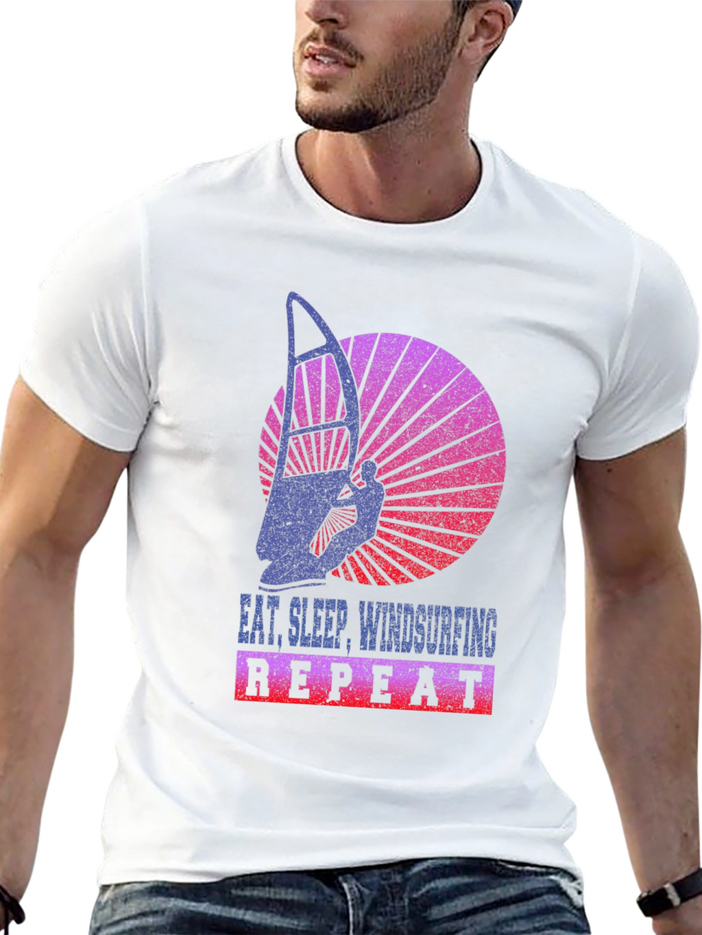 Eat Sleep Windsurfing T-Shirt