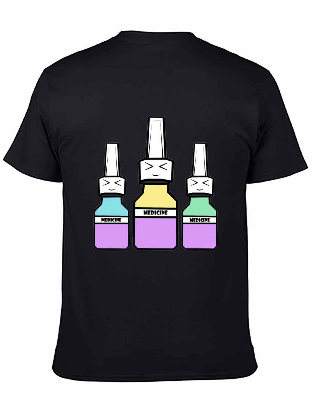 Medicine Bottles Graphic Tee - Unisex