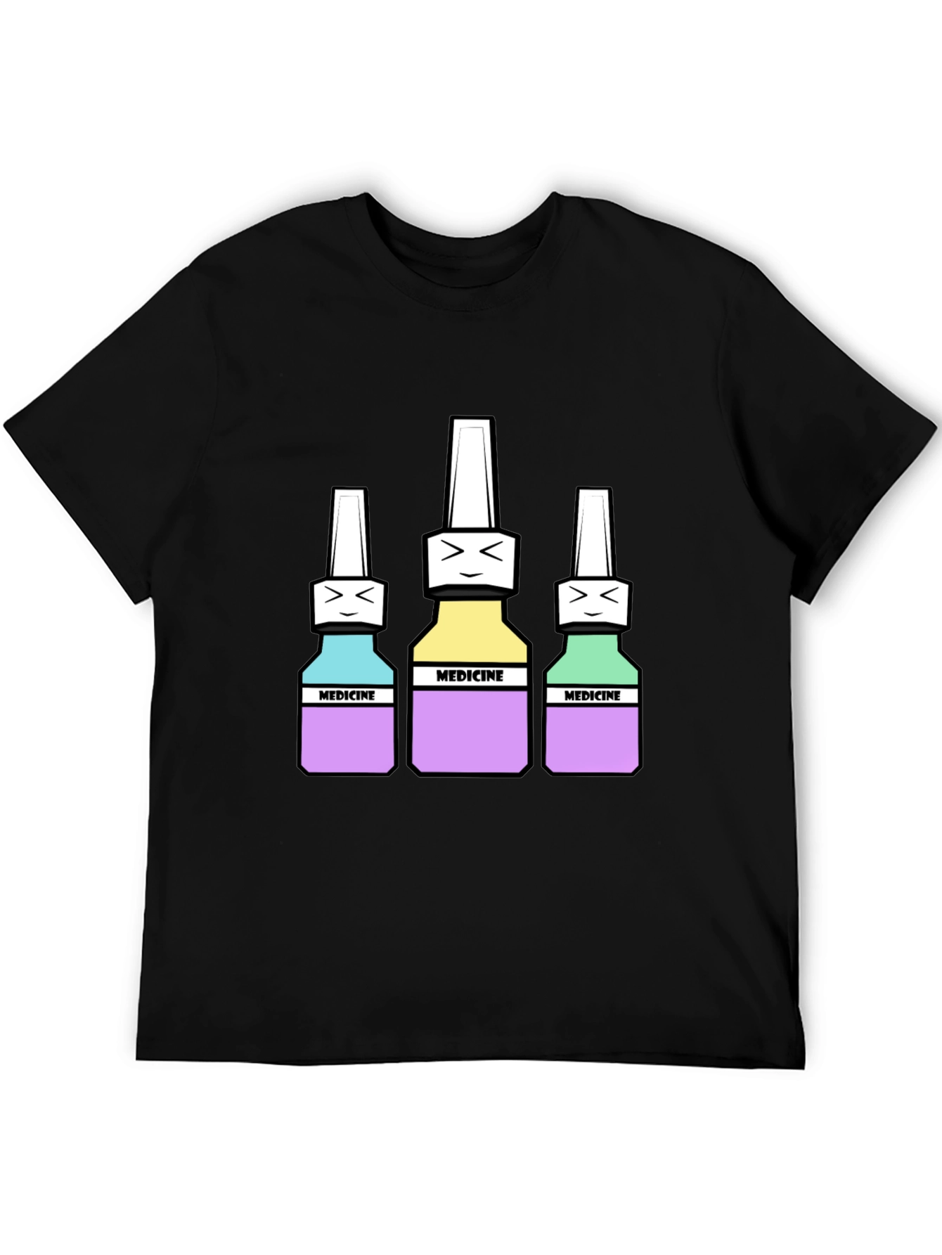 Medicine Bottles Graphic Tee - Unisex