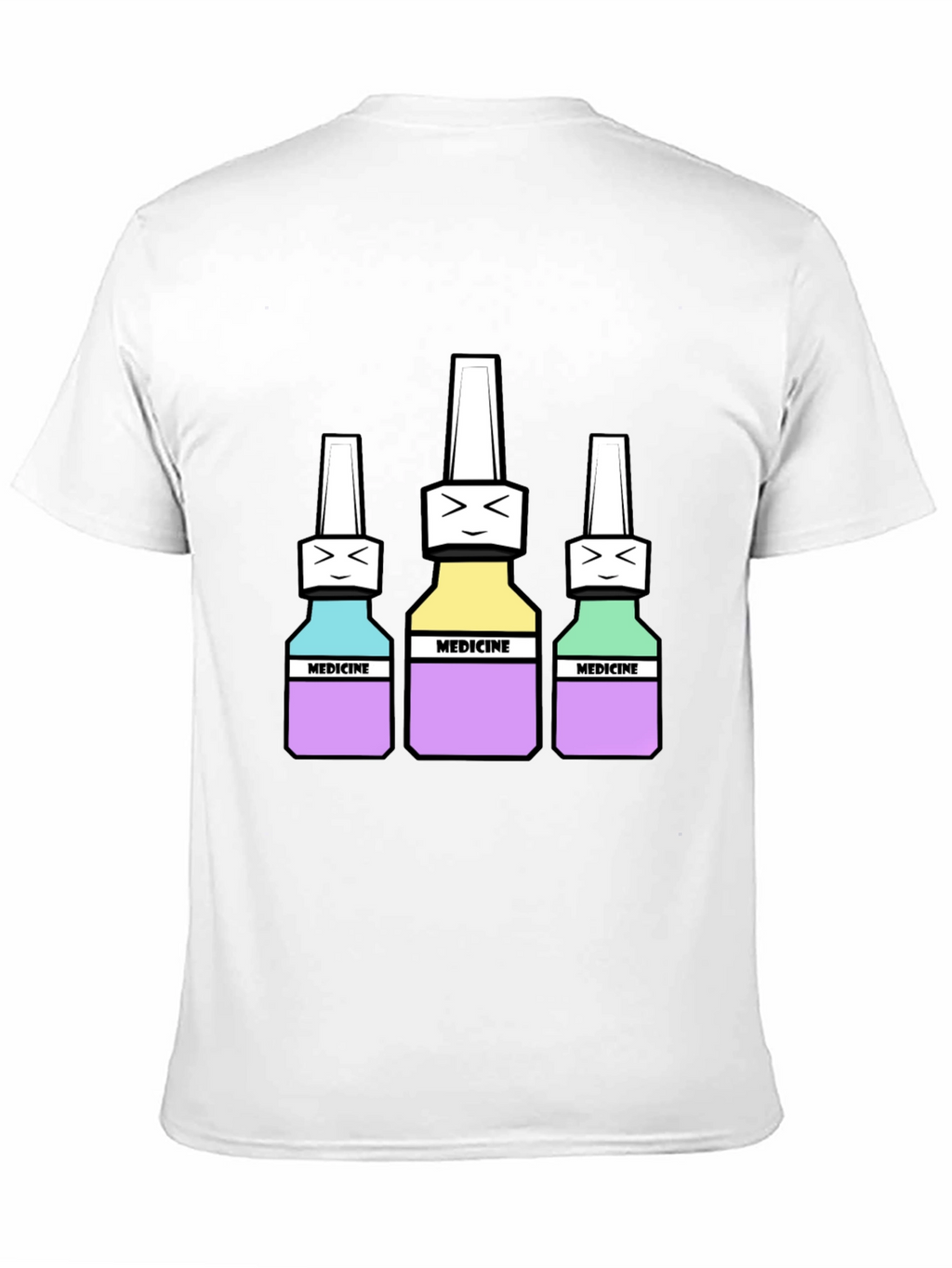 Medicine Bottles Graphic Tee - Unisex