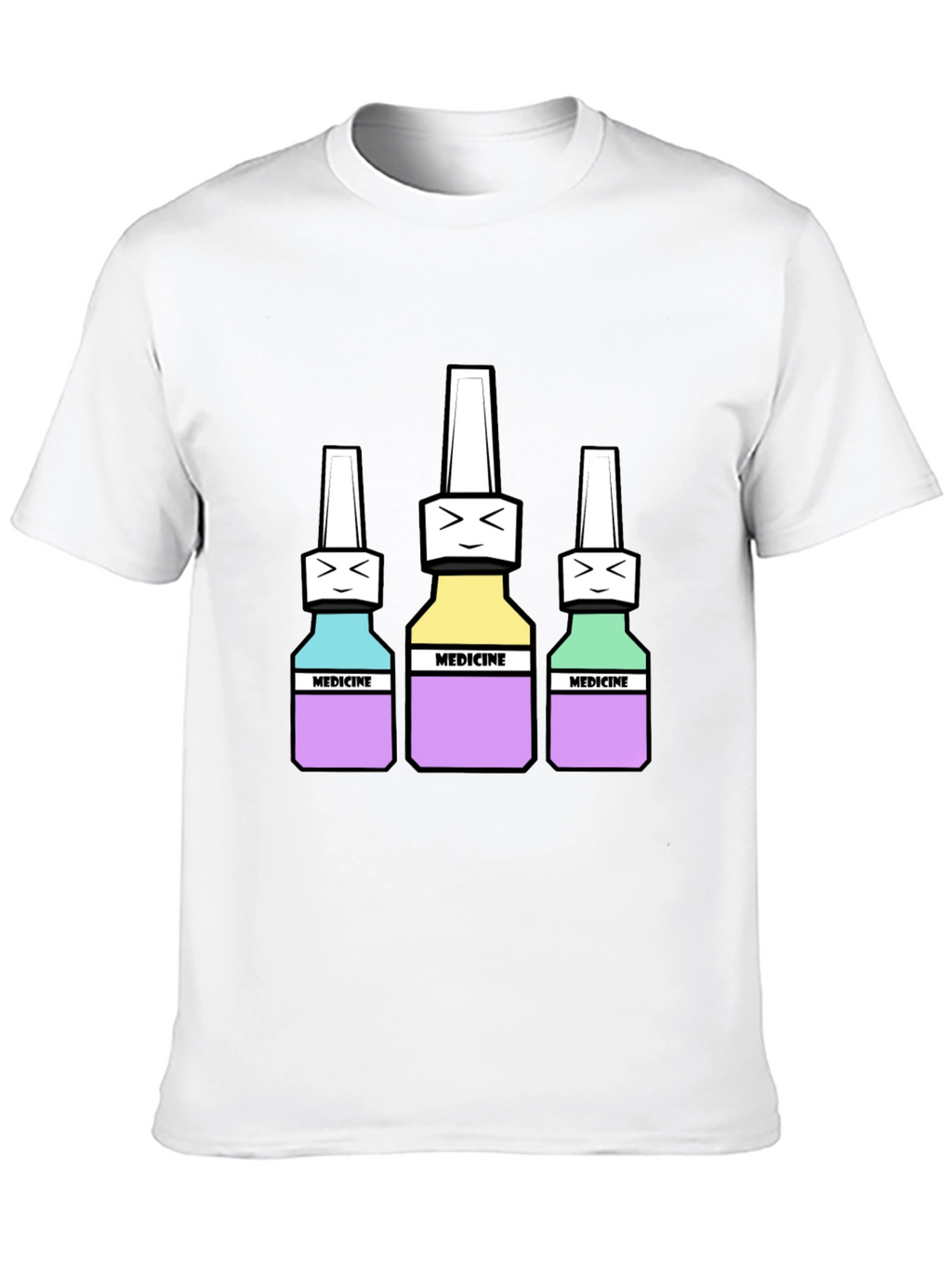 Medicine Bottles Graphic Tee - Unisex