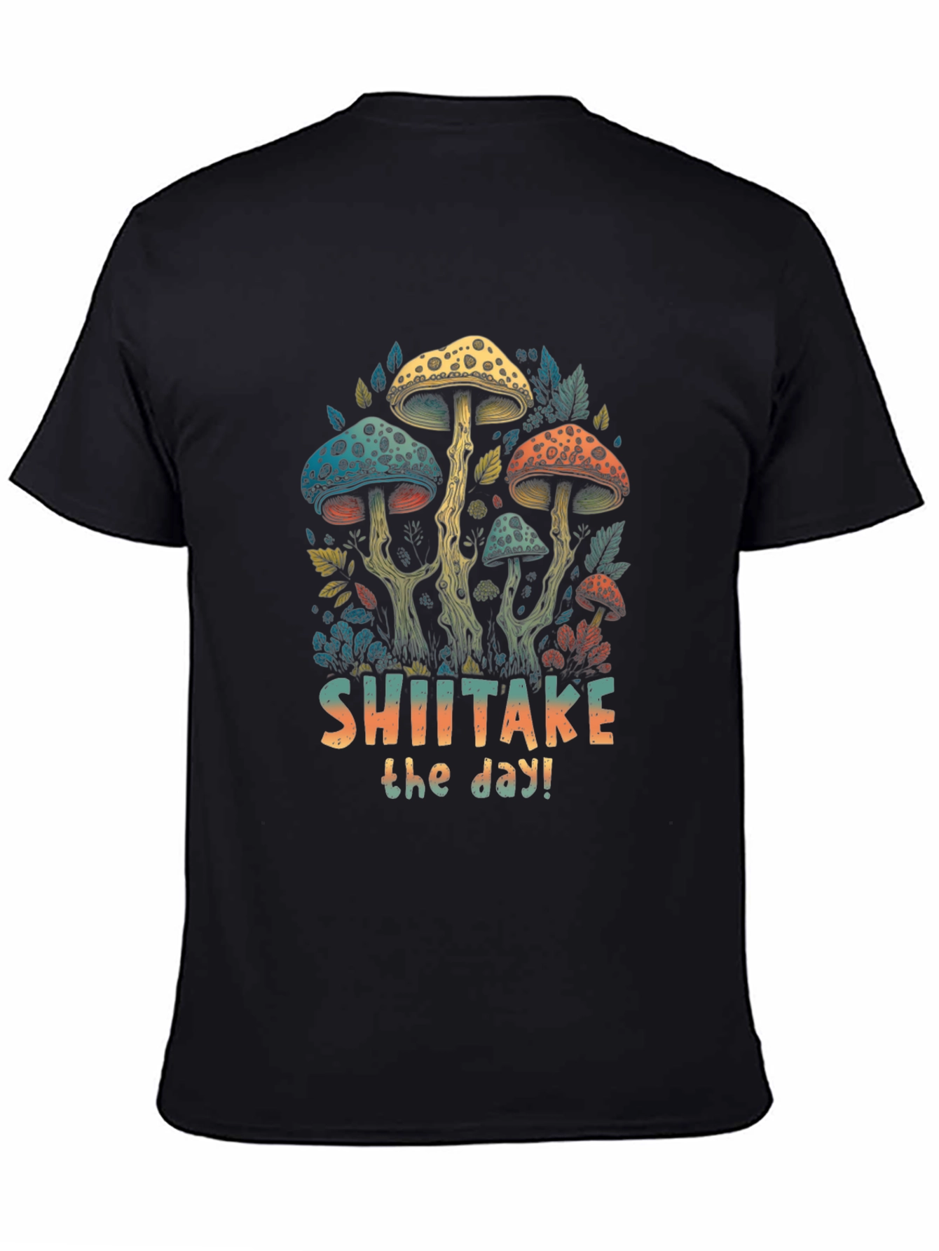 Shiitake the Day T-Shirt - Fun Mushroom Design
