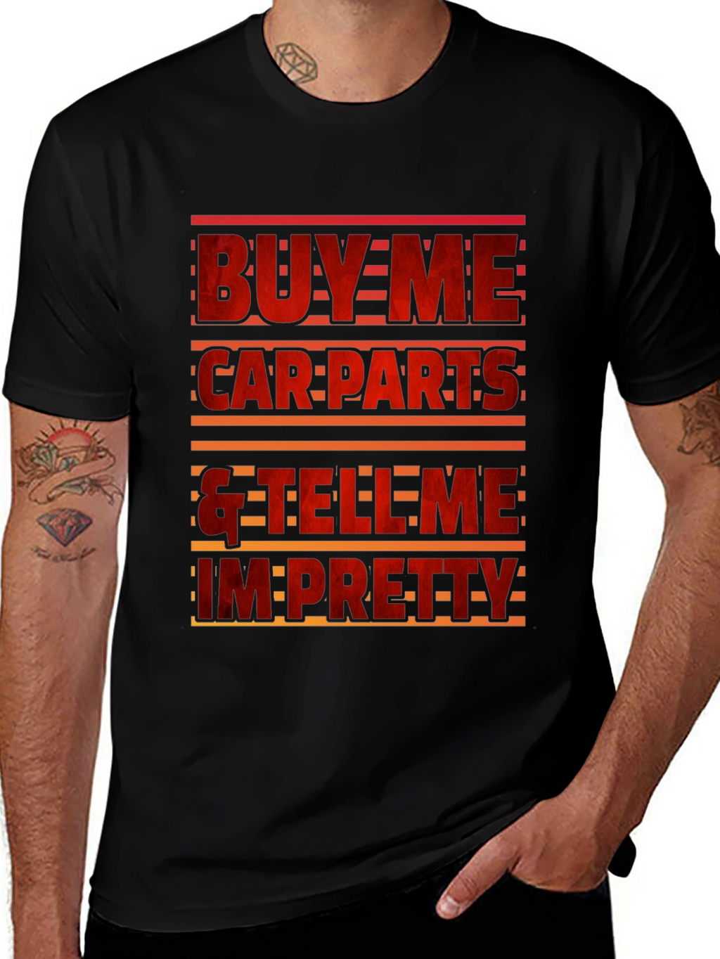 Buy Me Car Parts Funny Graphic T-Shirt