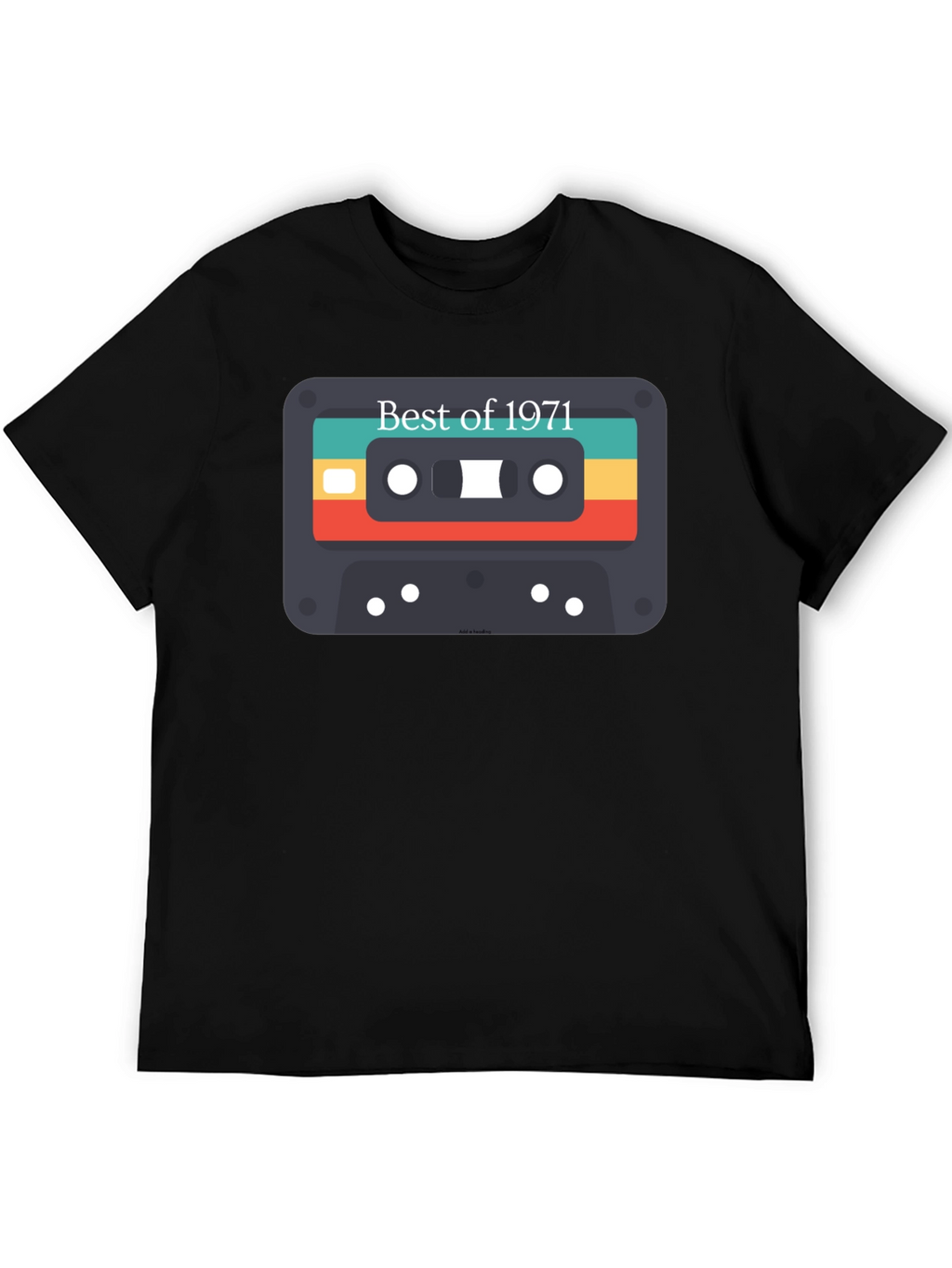 Best of 1971 Cassette Tape T-Shirt