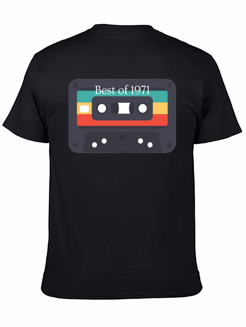 Best of 1971 Cassette Tape T-Shirt
