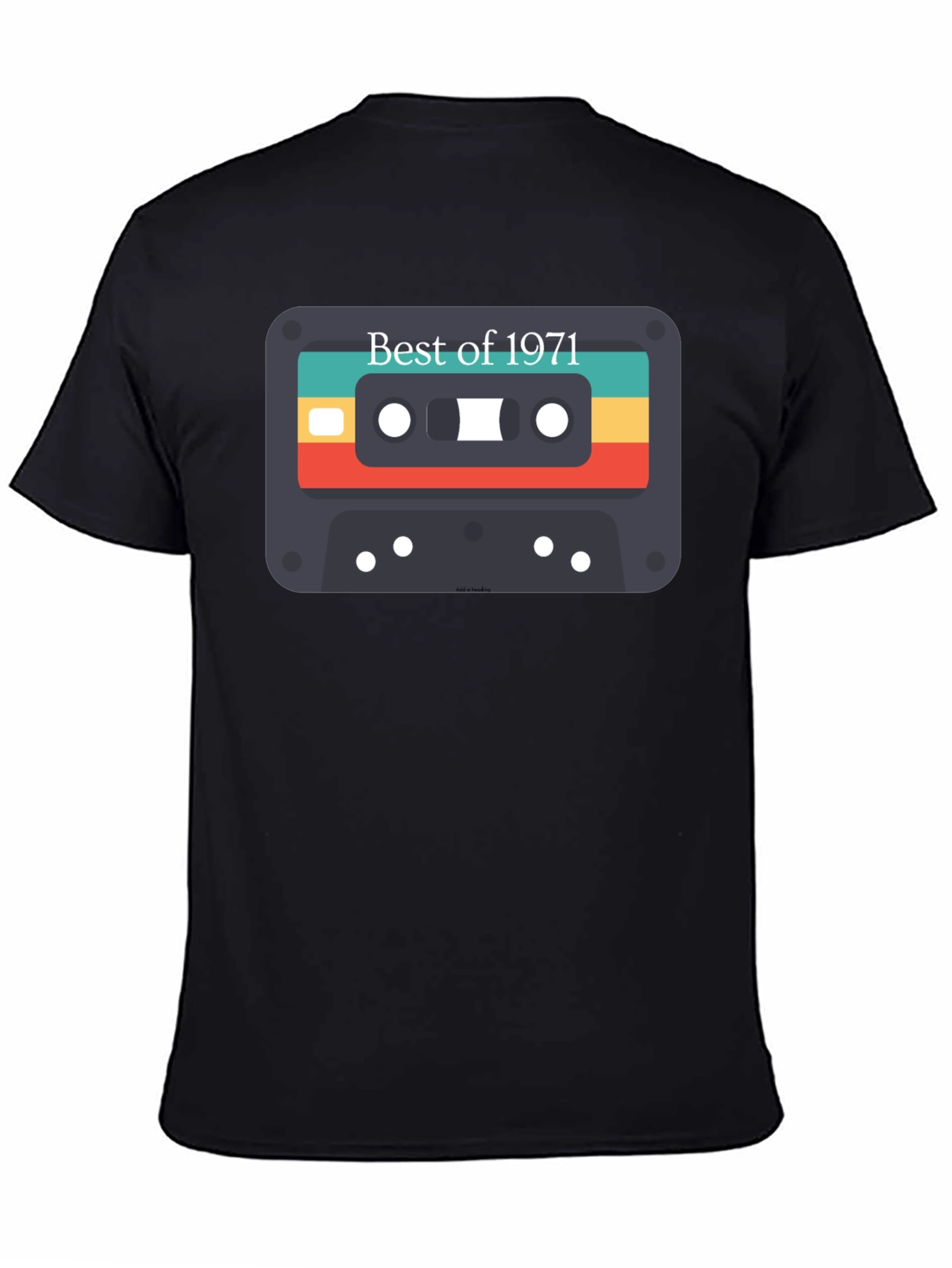 Best of 1971 Cassette Tape T-Shirt